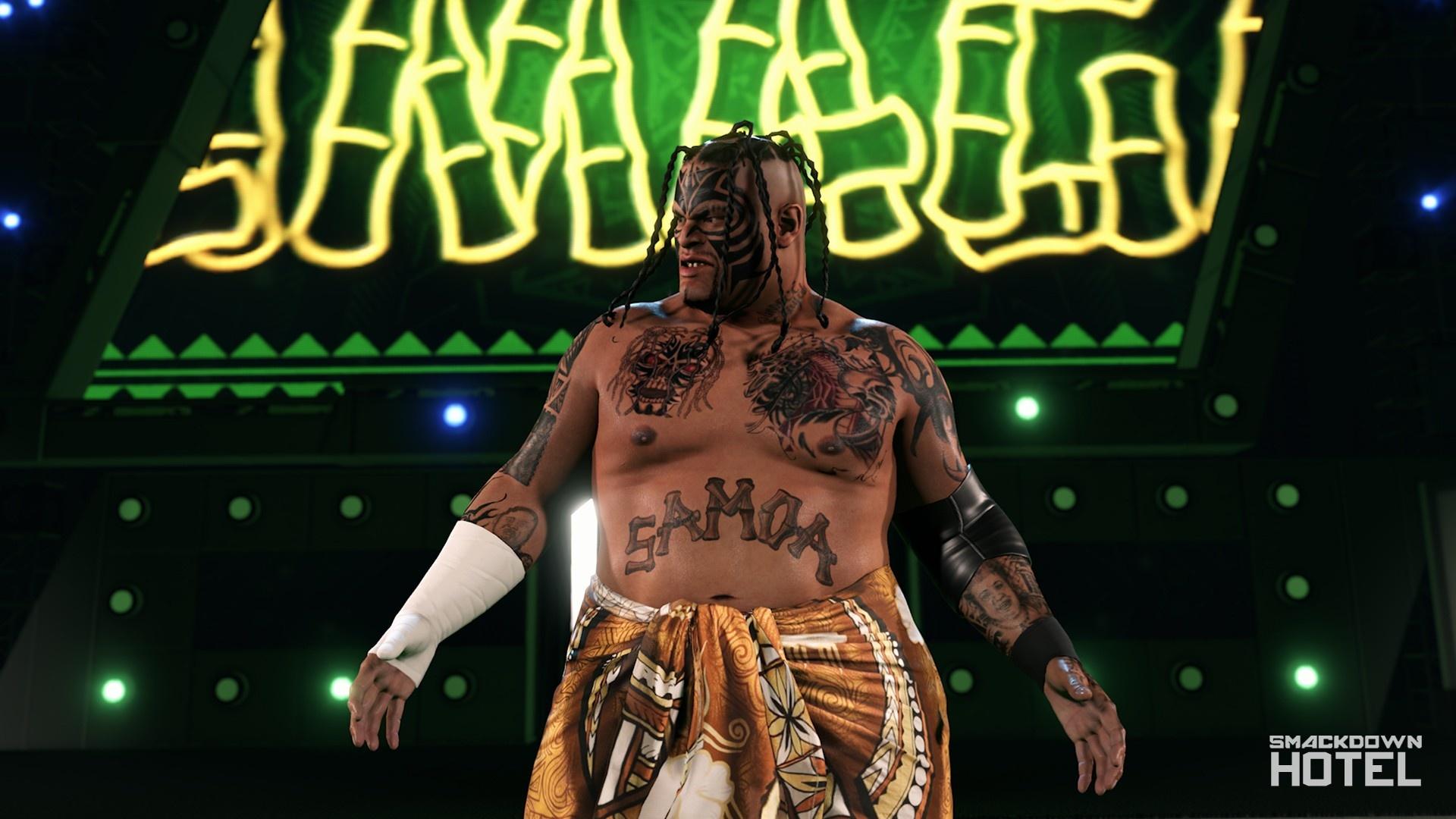 1920x1080 Umaga. WWE 2K22 Roster