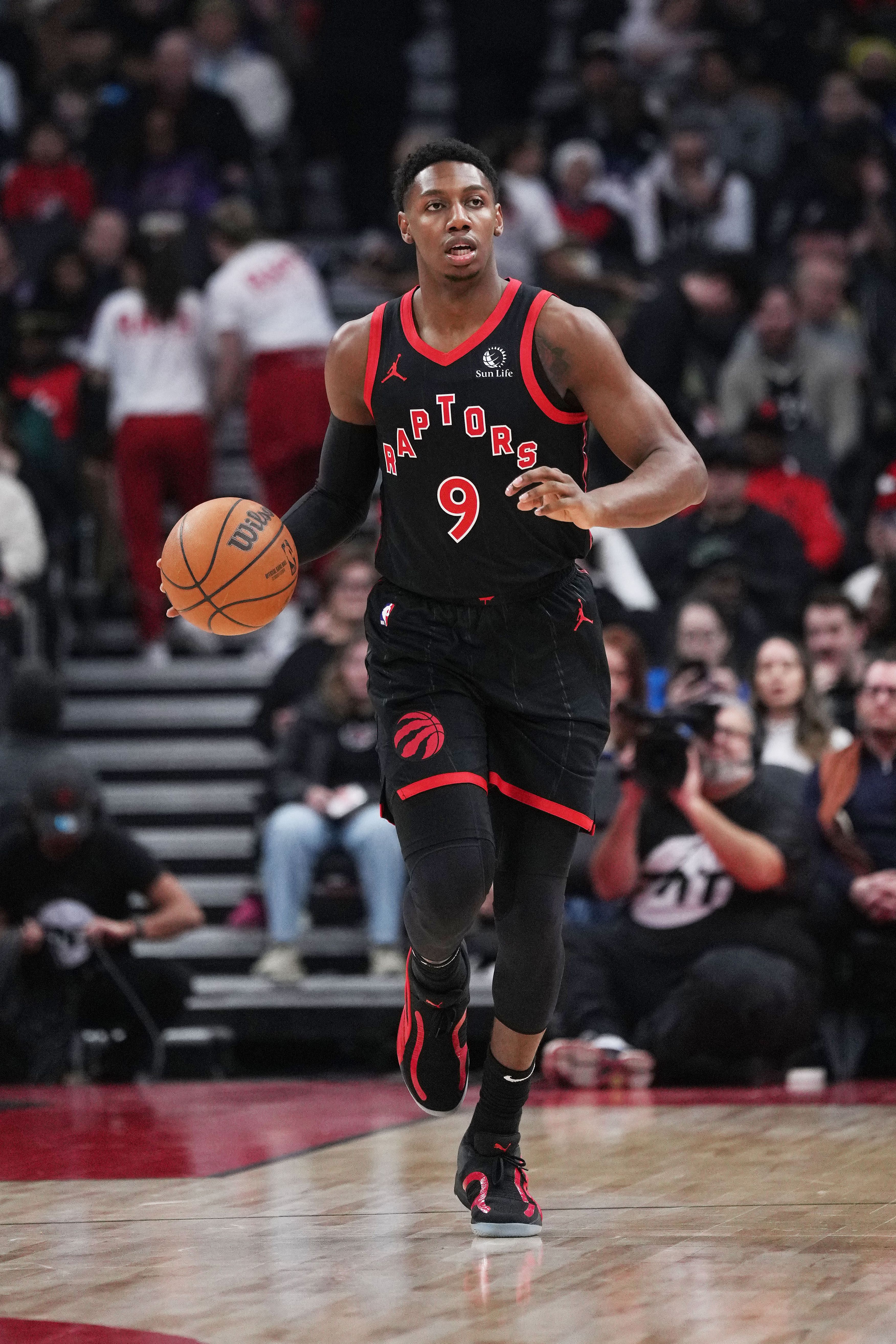 3504x5257 RJ Barrett, Immanuel Quickley thriving with Raptors