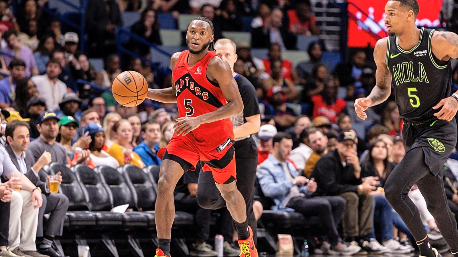 1600x900 Raptors' Guard Immanuel Quickley Won't Play In Game 1