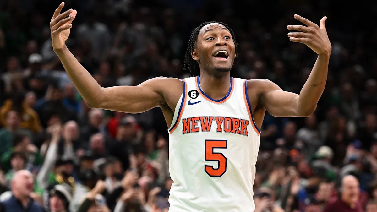 1200x675 Immanuel Quickley fills in, plays hero in Knicks stunning 2OT win over Celtics I The Rush