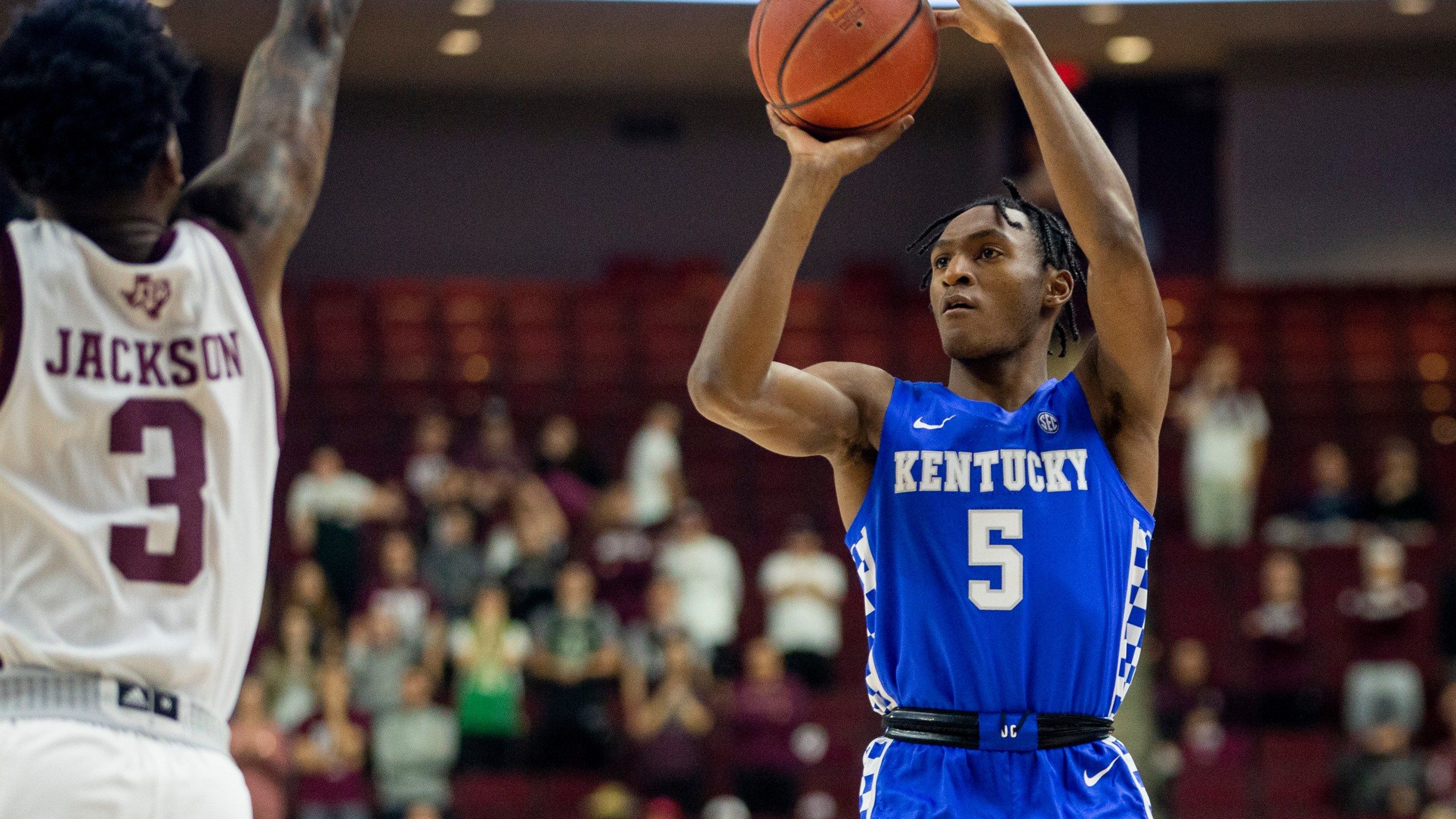 2560x1440 Quickley Scores 30 As No. 8 Kentucky Downs Texas A&M 69 60. WRIC ABC 8News