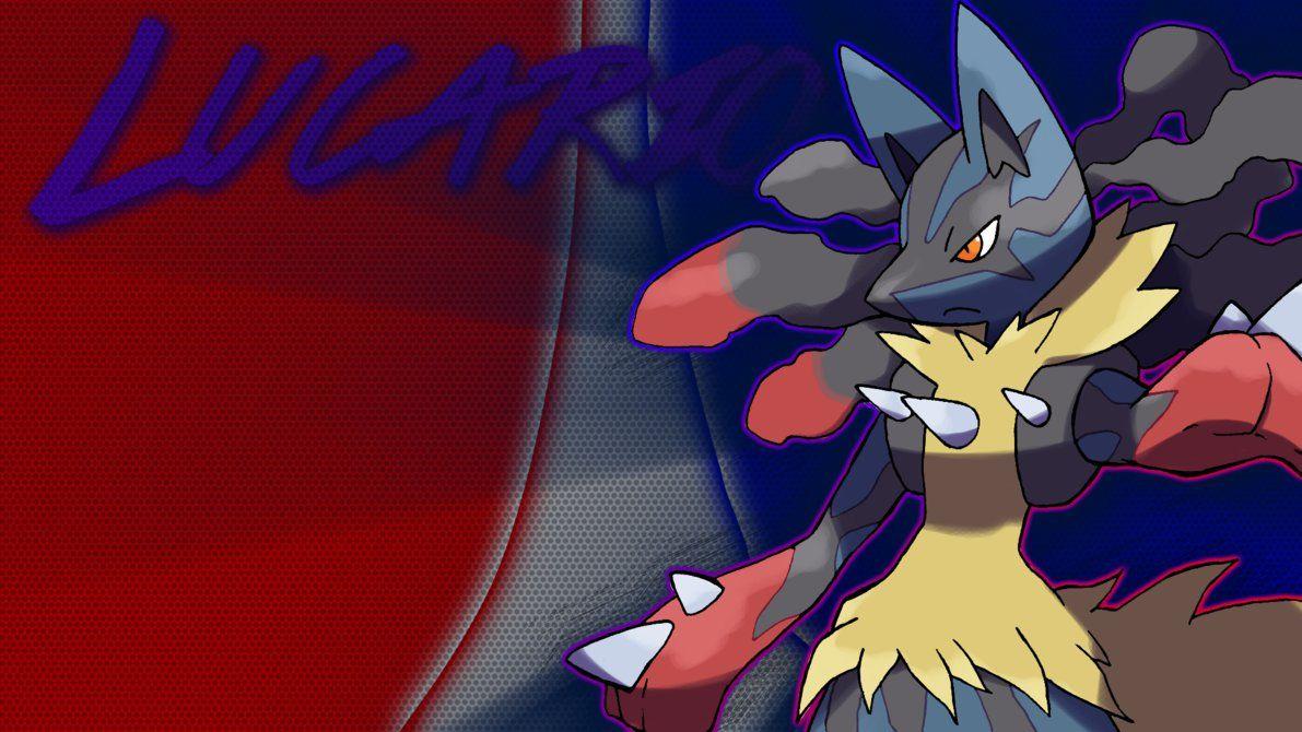 1191x670 Mega Lucario Wallpaper