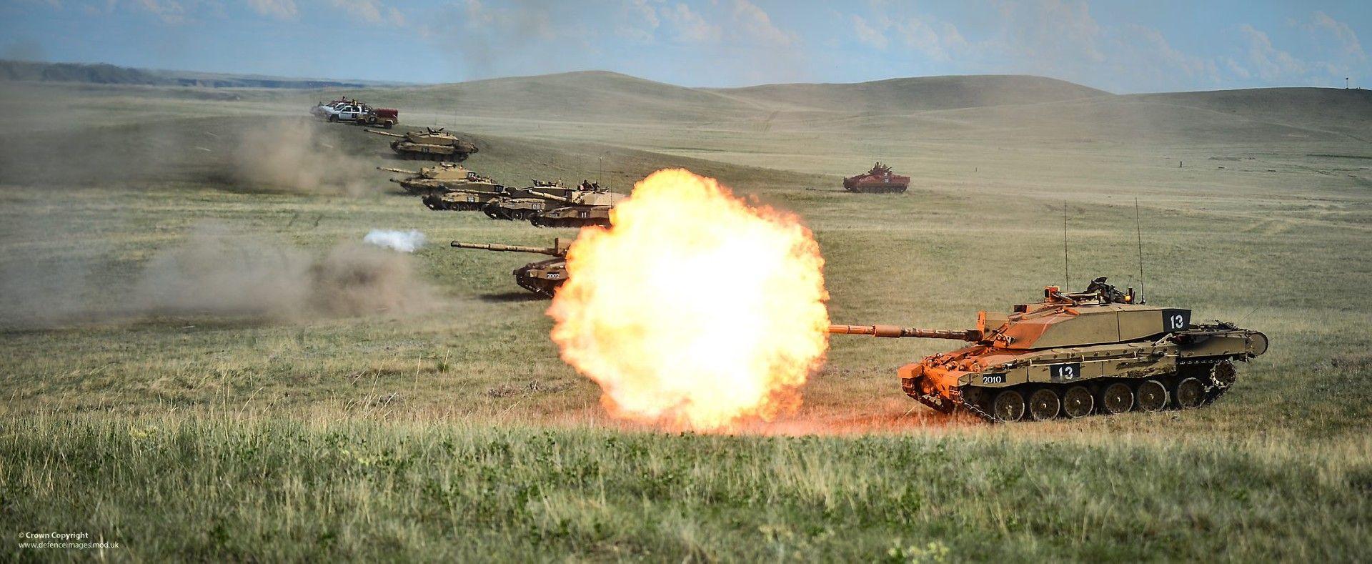 1920x789 military, Tank, Challenger British Army, Canada, Alberta