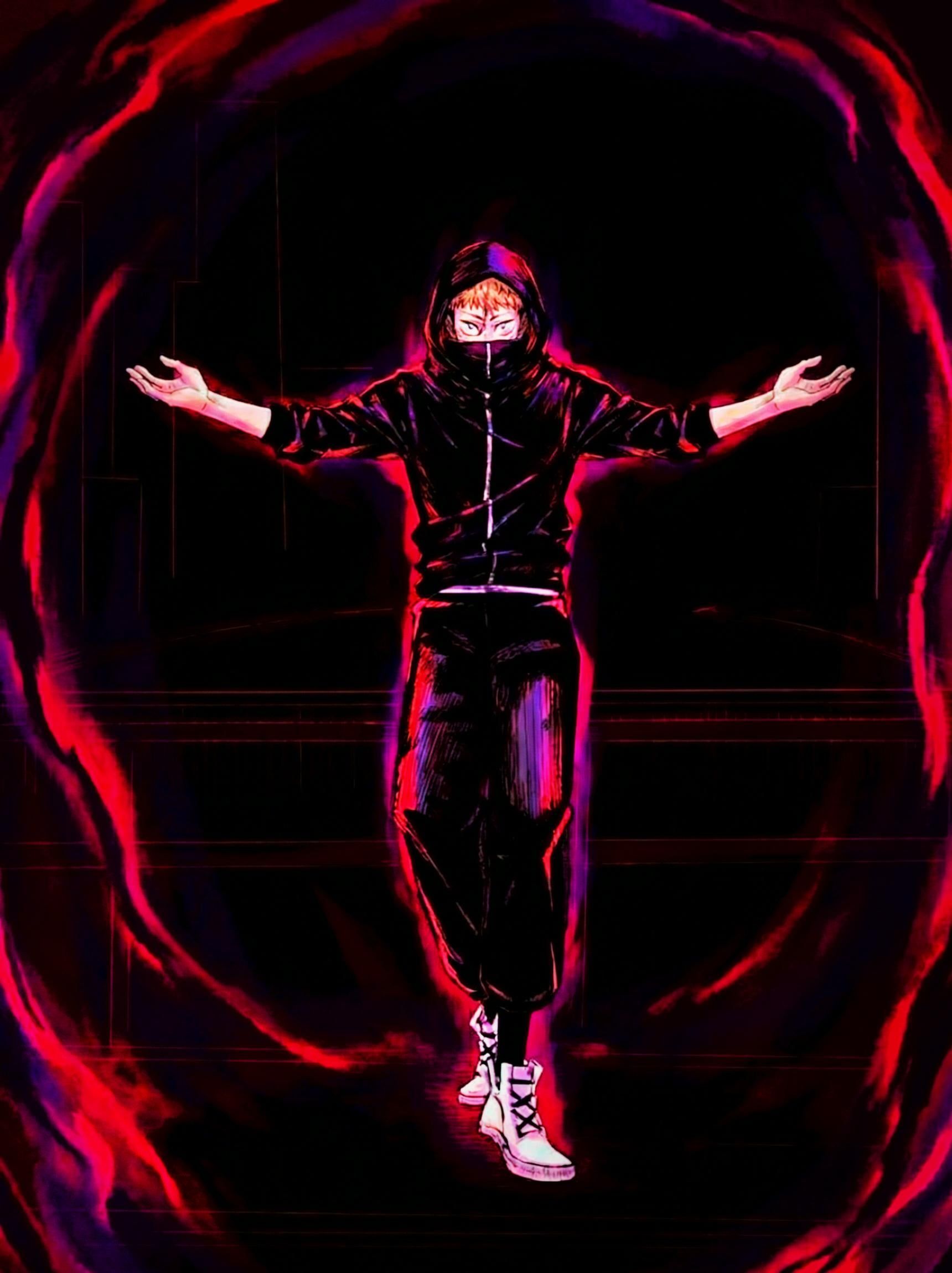 1720x2300 Yuji Itadori Cursed energy overflowing