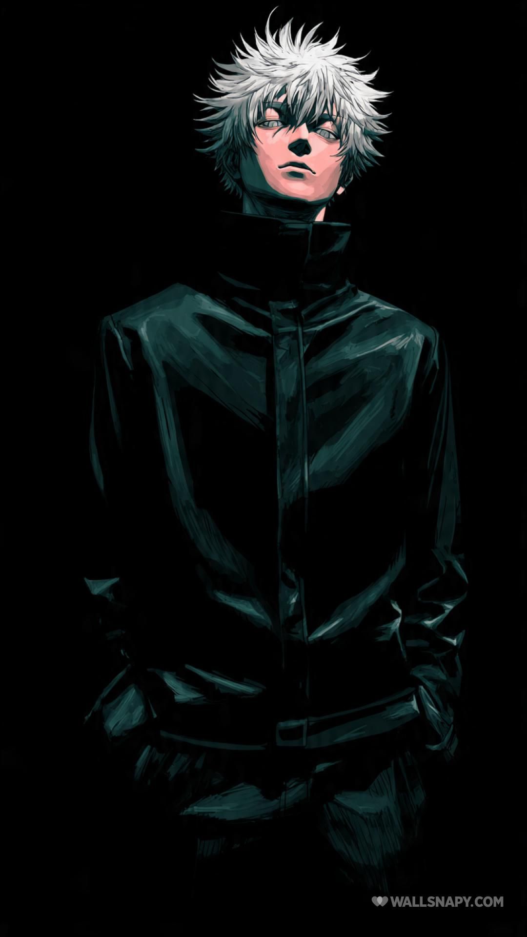 1080x1920 Satoru gojo cursed energy poster anime wallpaper
