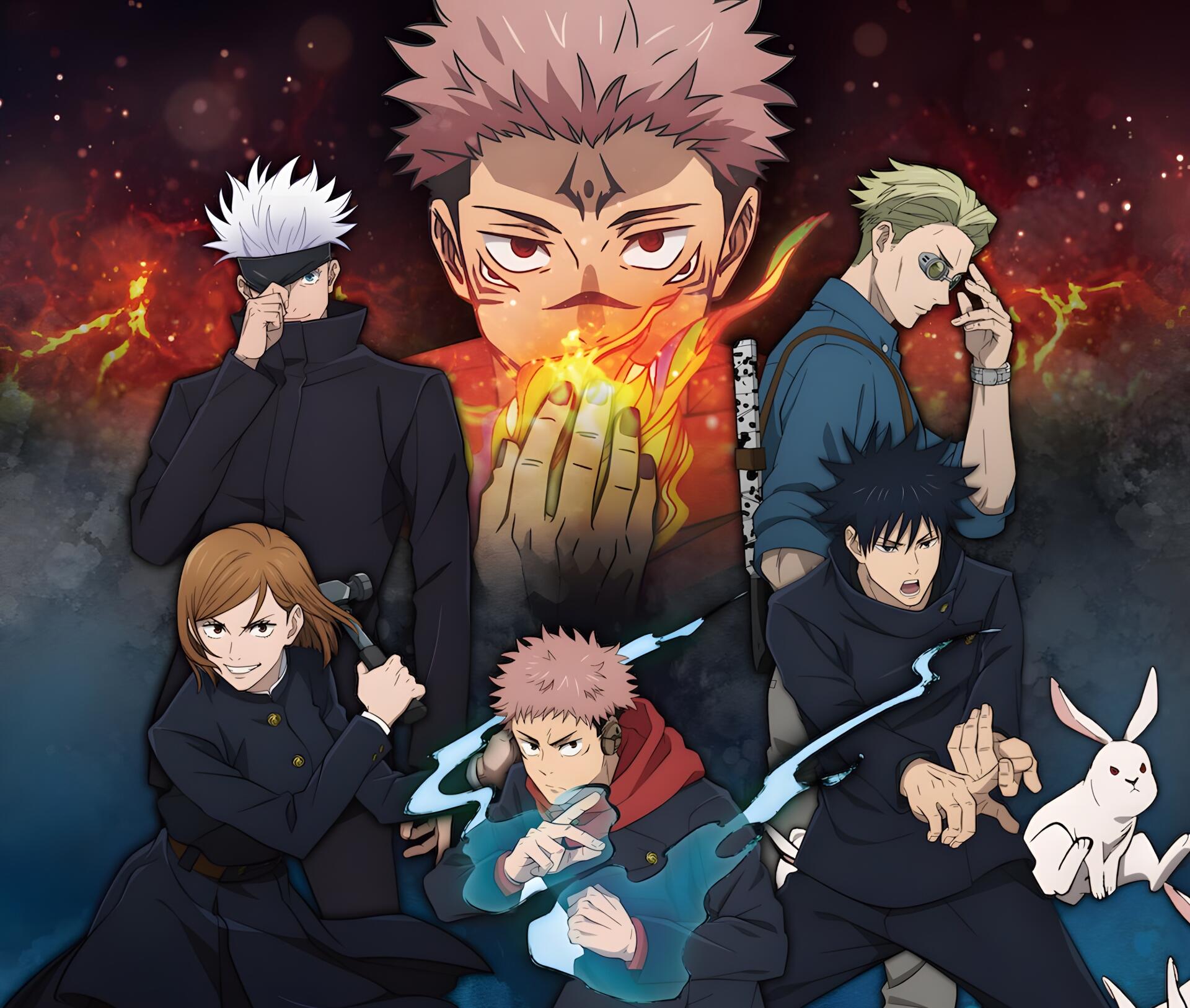1920x1626 Jujutsu Kaisen 4K: Cursed Energy Squad Wallpaperx3387