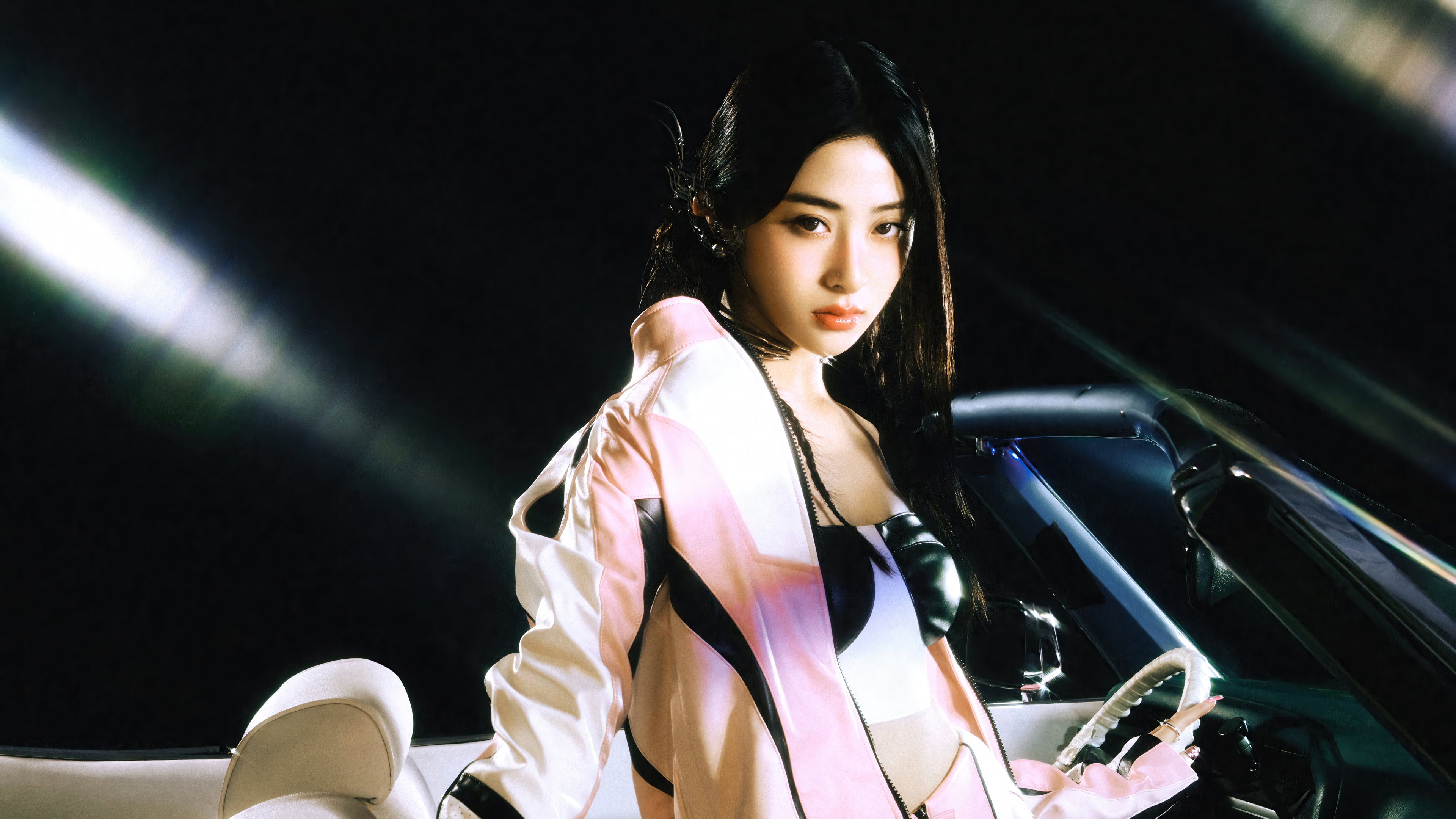 3840x2160 Yunjin LE SSERAFIM Perfect Night += Wallpaper 4K HD PC m