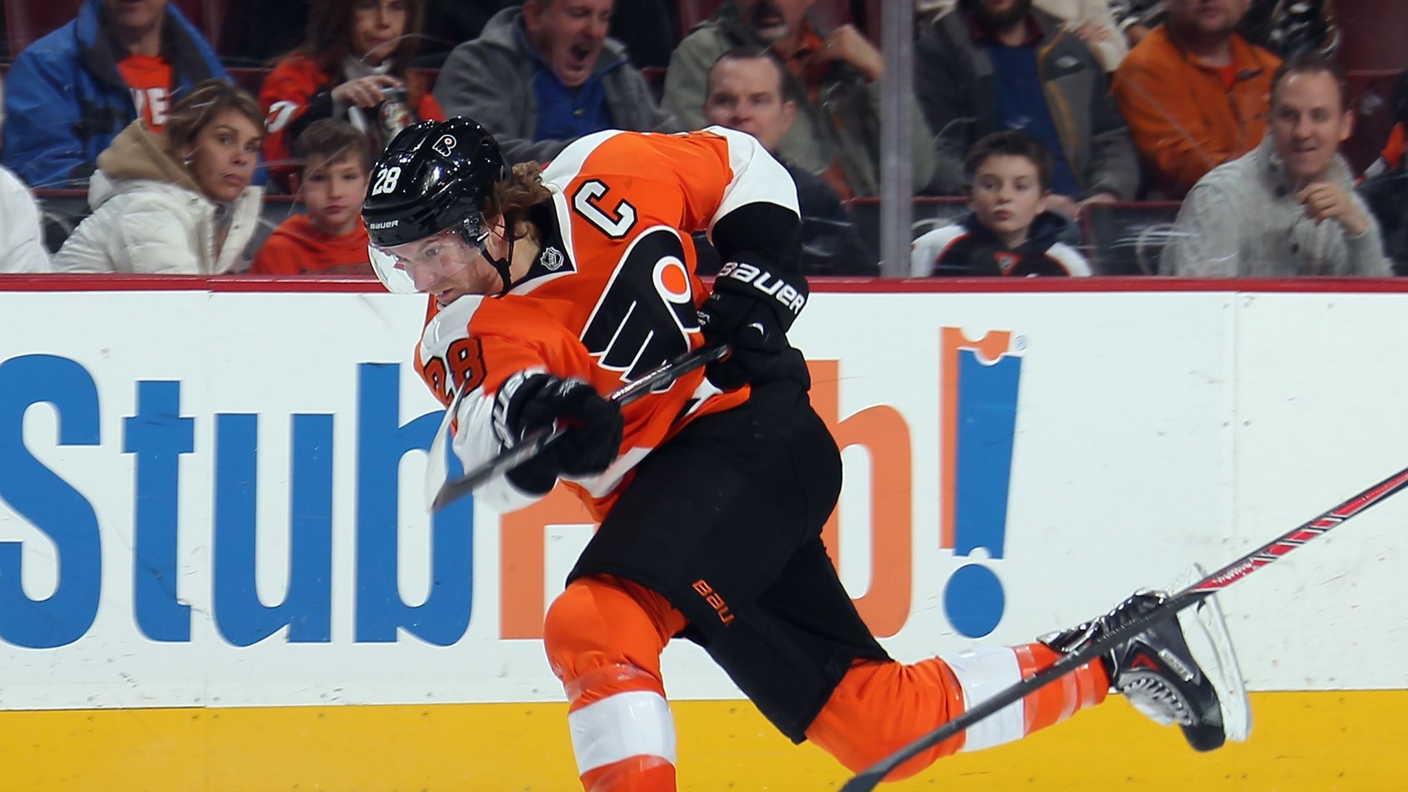 2048x1152 NHL: Claude Giroux scores twice as Philadelphia Flyers defeat Columbus Blue Jackets. Ice Hockey News
