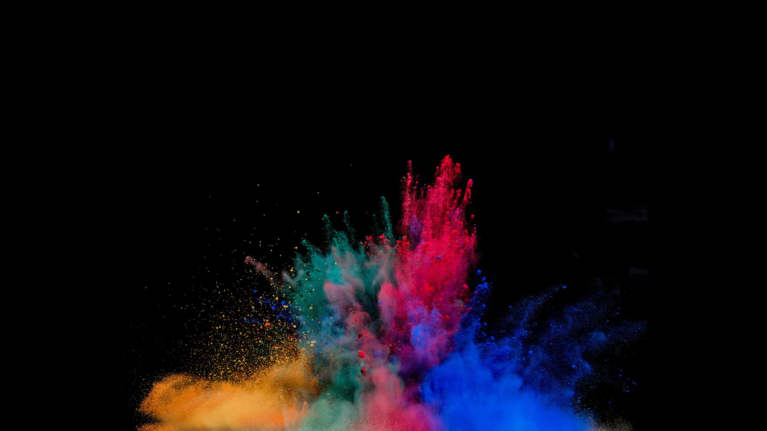 2560x1440 Colorful Powder Explosion 1440P Resolution , HD 4k Wallpaper, Image, Background, Photos and Picture