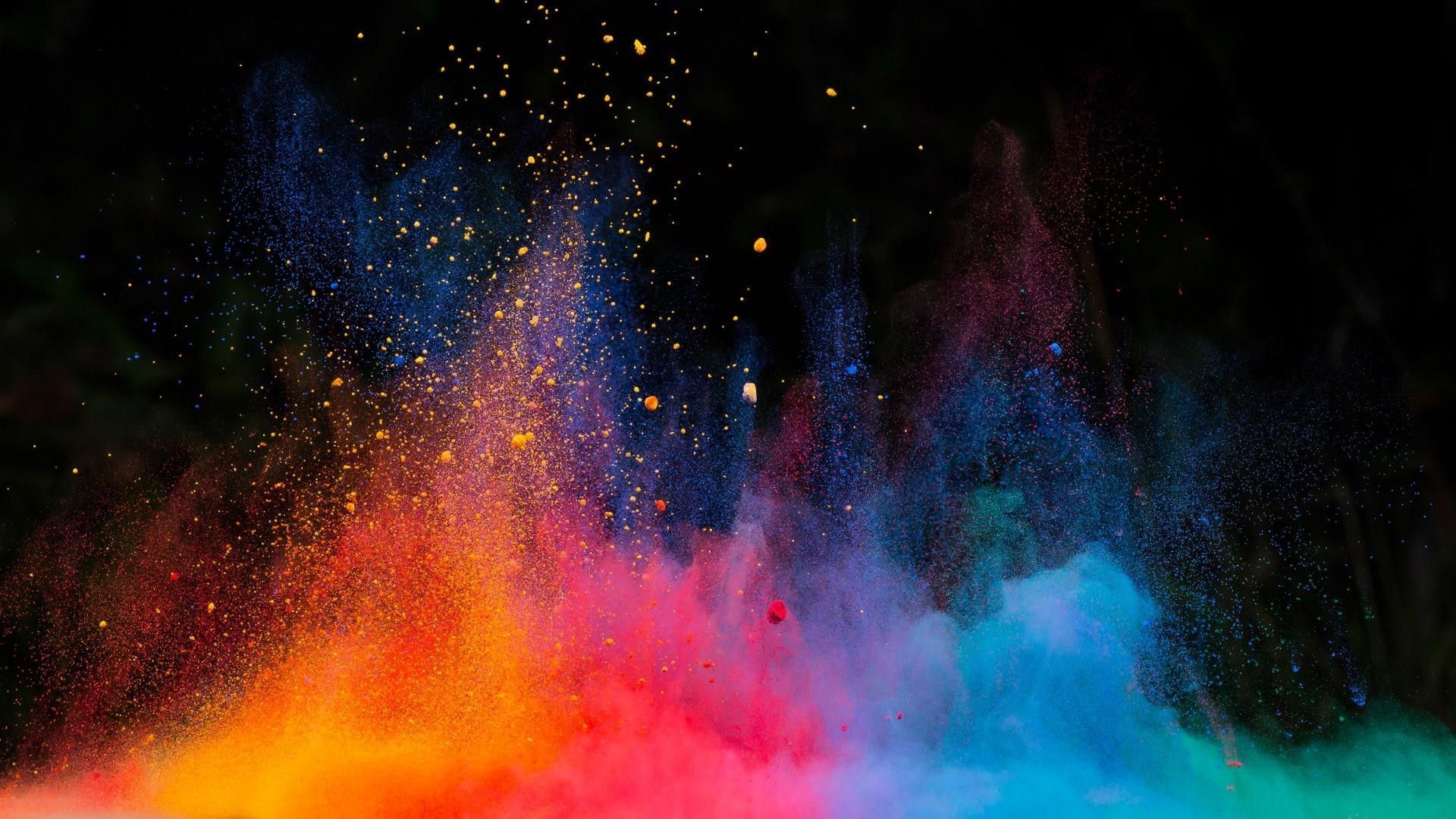1920x1080 Color Powder Wallpaper