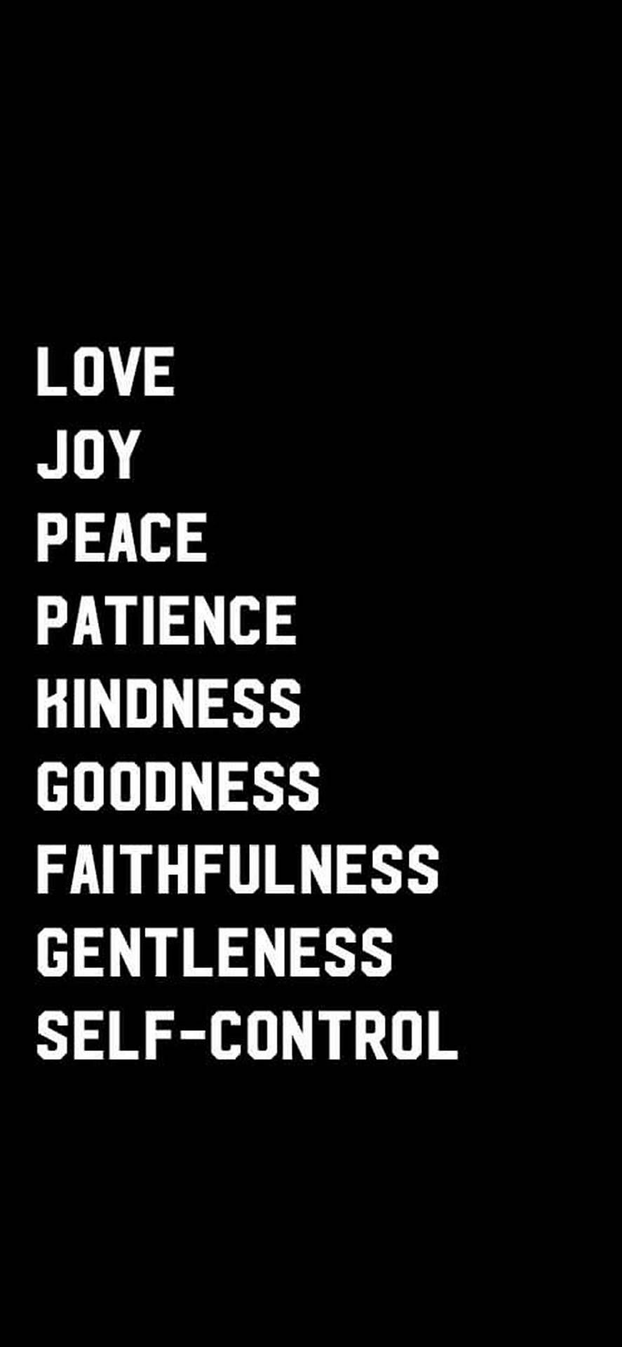 887x1920 Download Fruit Of Spirit Motivational iPhone Wallpaper
