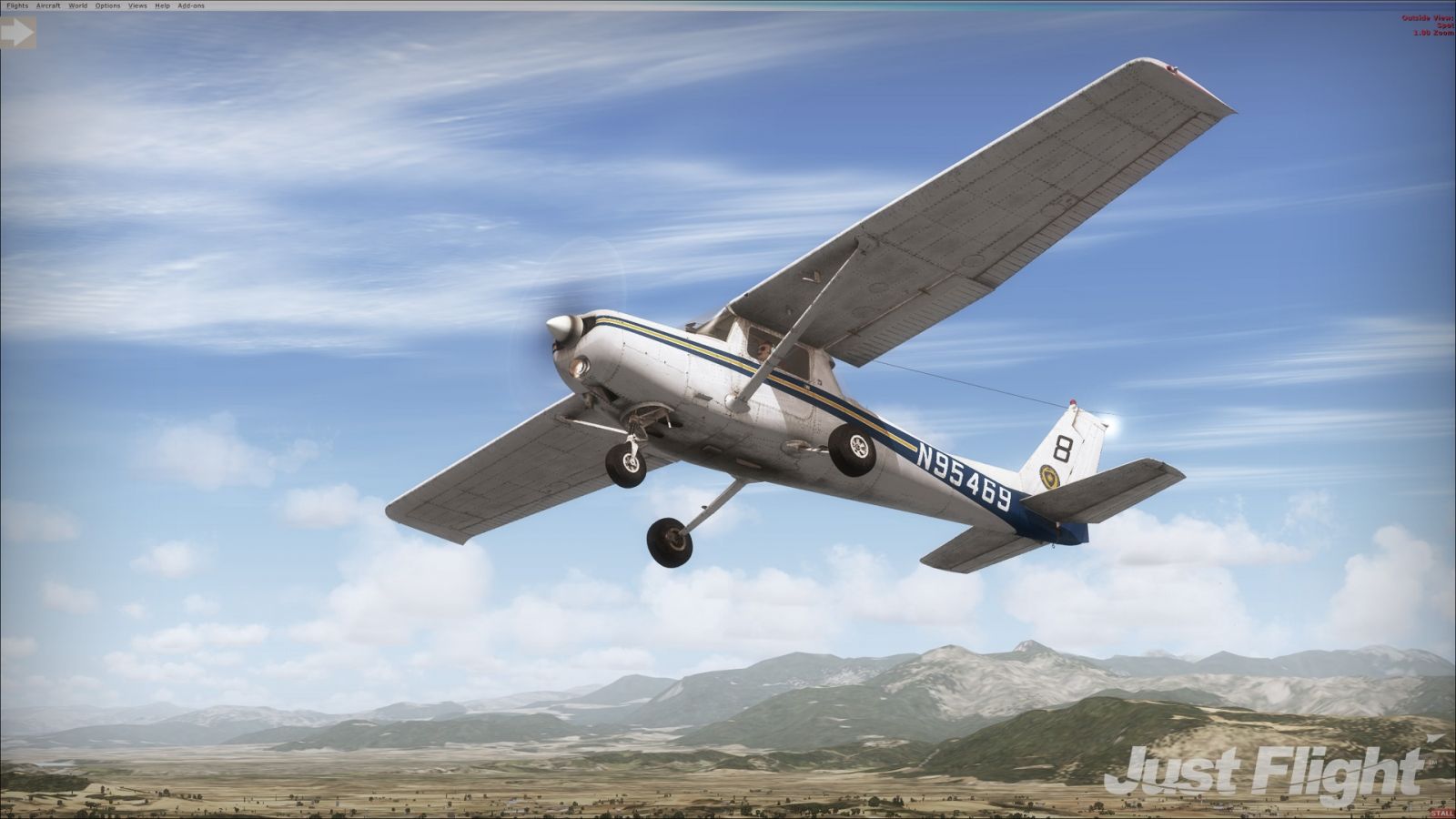 1600x900 The image gallery of 3D model the Cessna 152