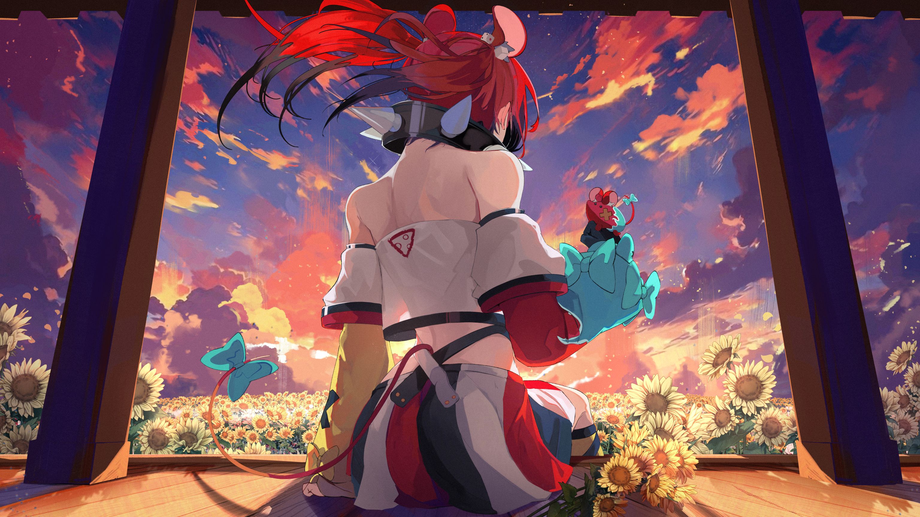 3072x1728 Hakos Baelz Baelz Ch. Wallpaper by MoYoMo8 Anime Image Board