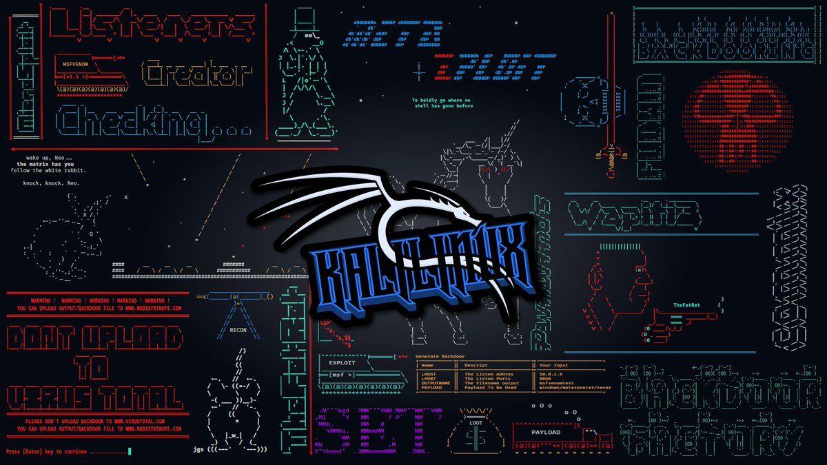 1200x675 Awesome Kali Linux Sticker Wallpaper Full Size Download Link