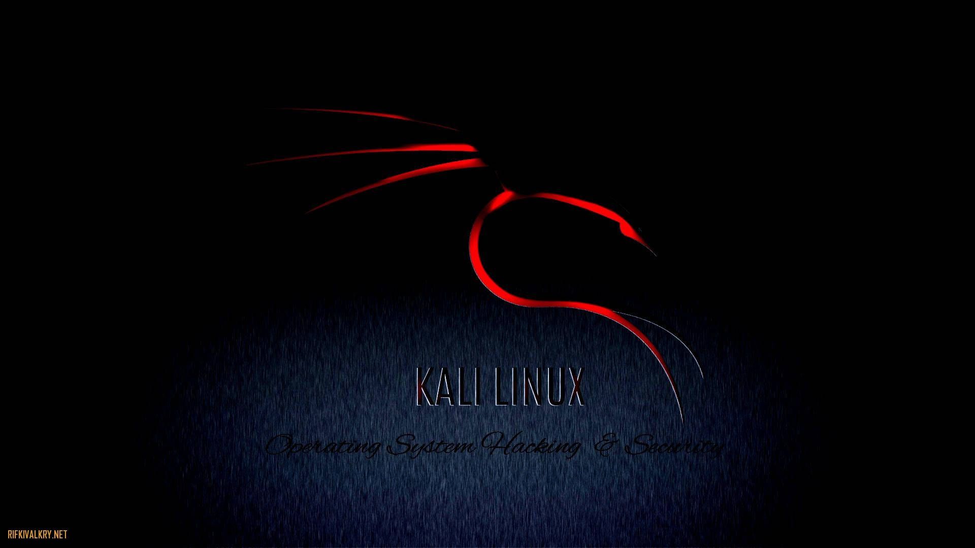 1920x1080 Download Black And Red Kali Linux Wallpaper