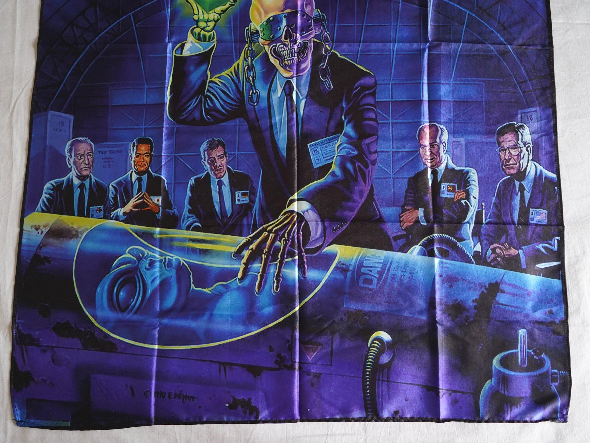 2000x1501 MEGADETH in peace Flag (cloth poster Banner tapestry) Thrash Speed metal Dave Mustaine. Pandemonium Metal Store