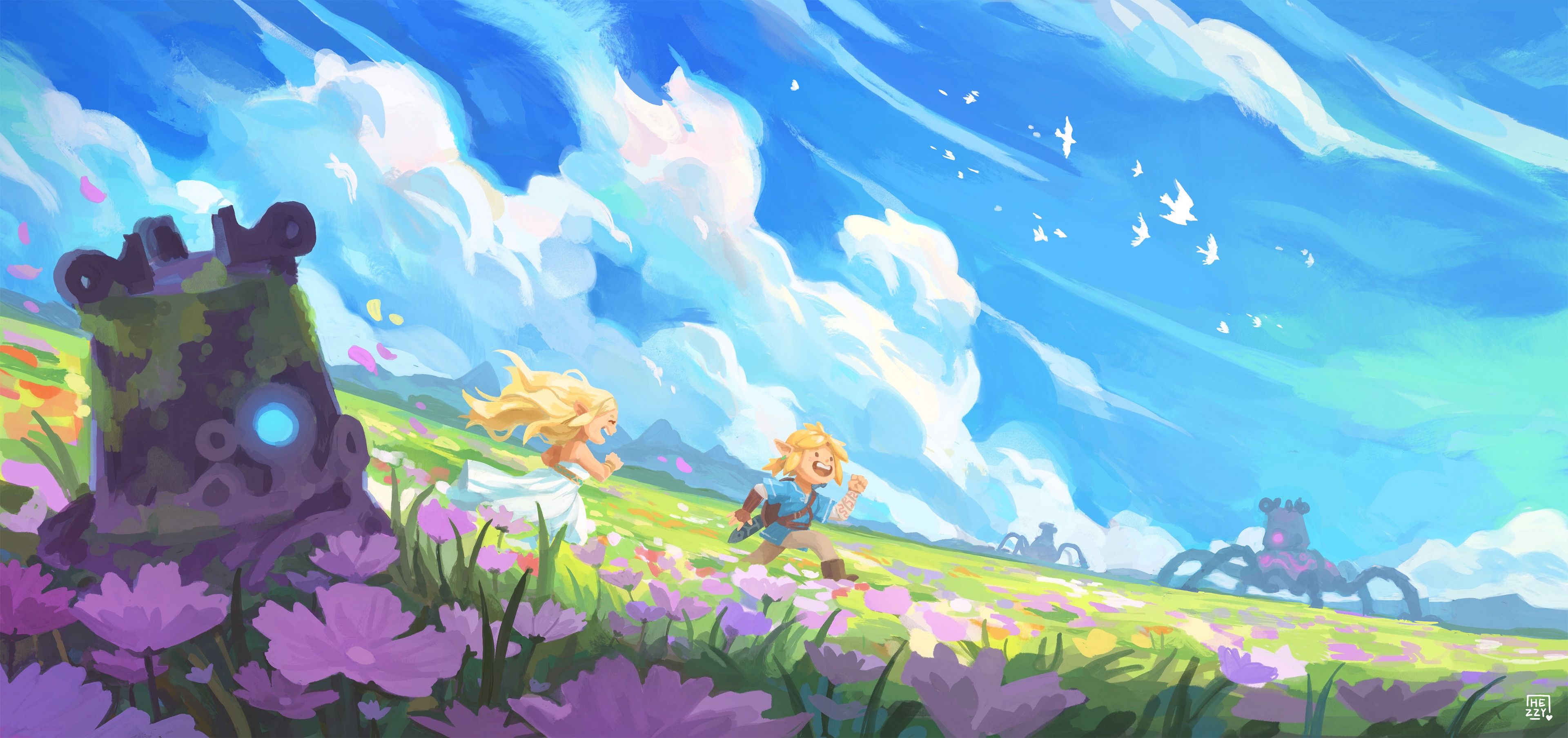 3840x1809 The Legend Of Zelda Wallpaper and Background: Free HD Download