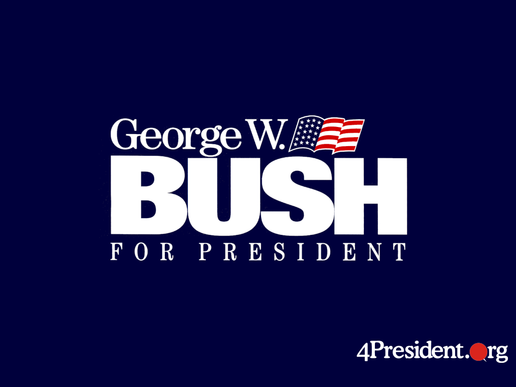1024x768 George Bush Wallpaper