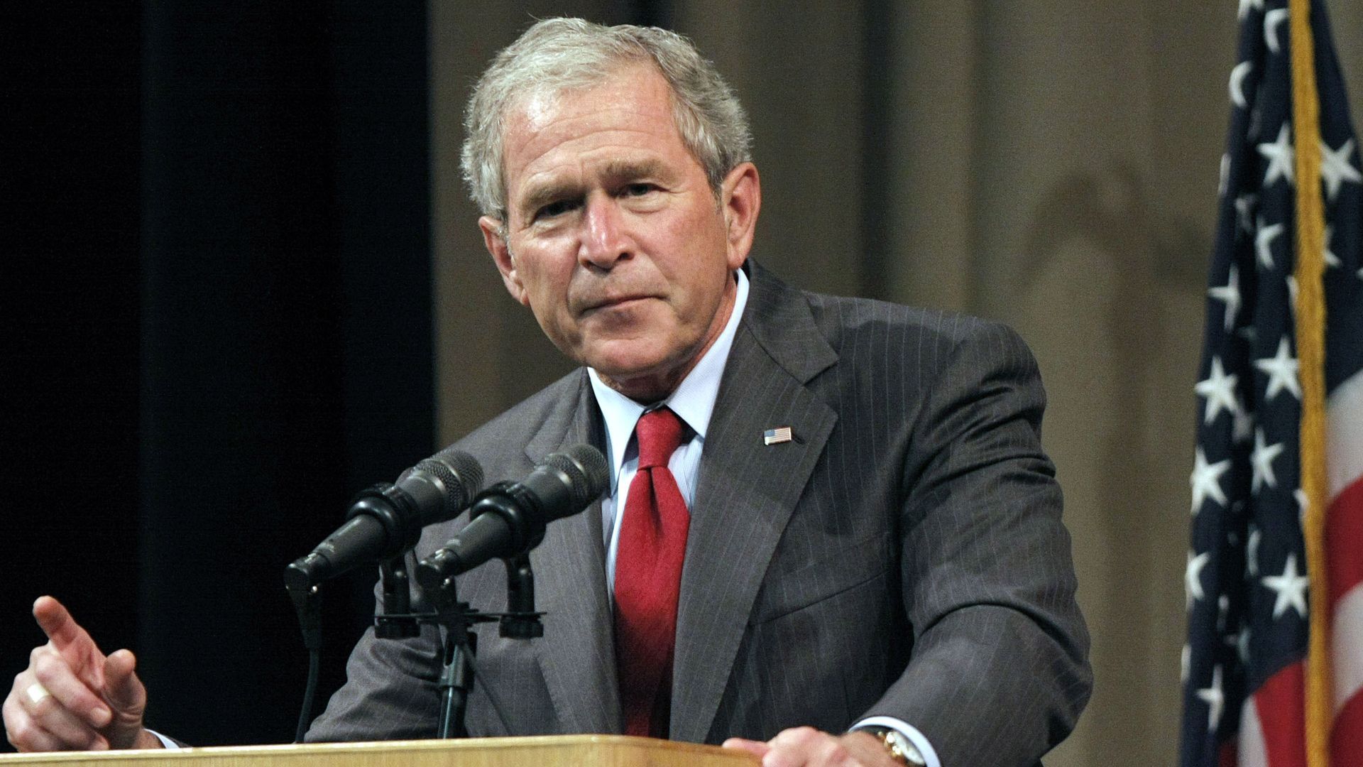 1920x1080 George W. Bush breaks silence on George Floyd