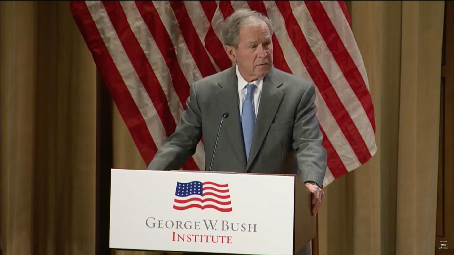 1920x1080 George W. Bush calls immigration 'a blessing and a strength' at naturalization ceremony