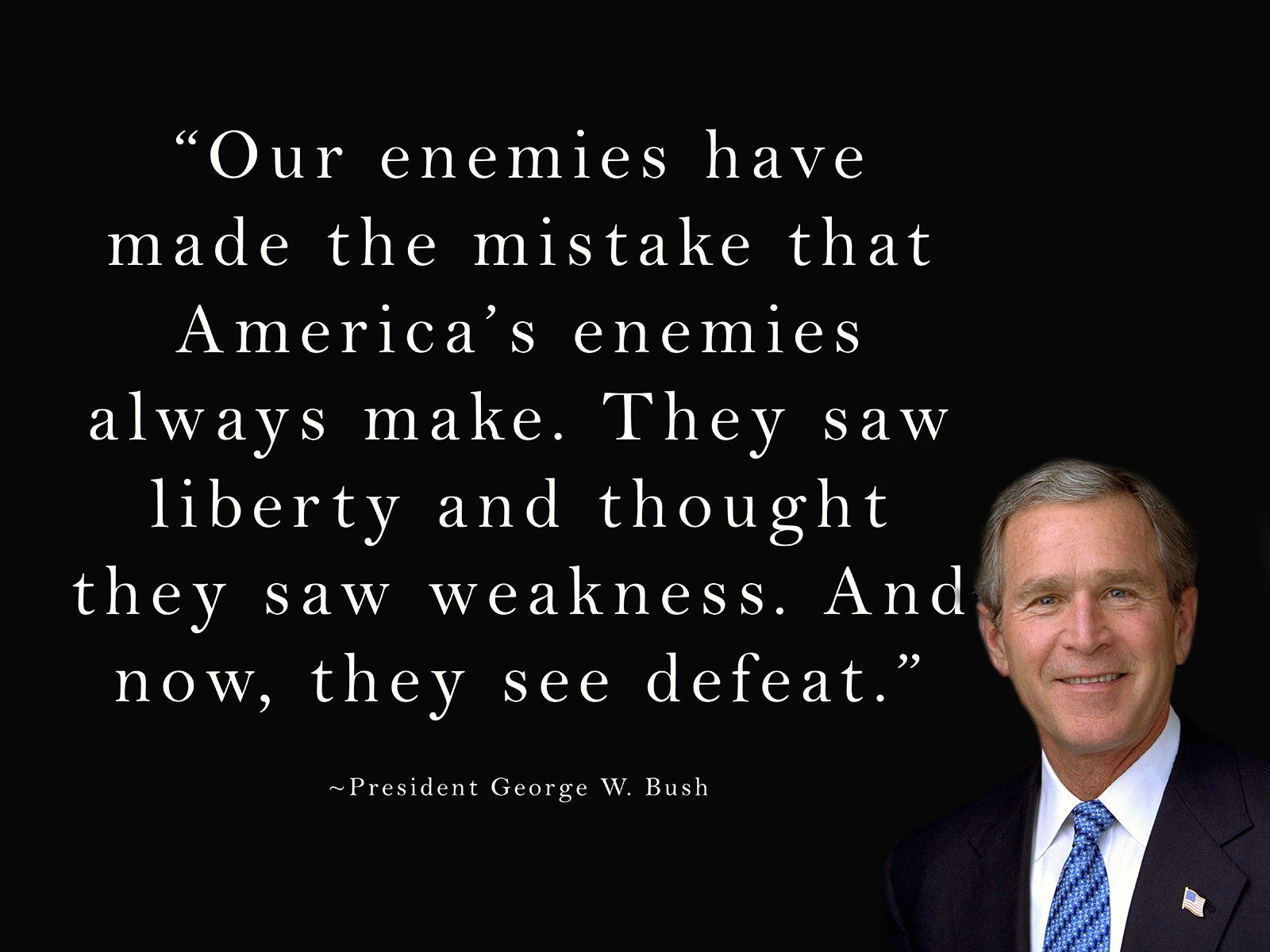 1600x1200 George W Bush Poster President George W Bush Poster 18x24