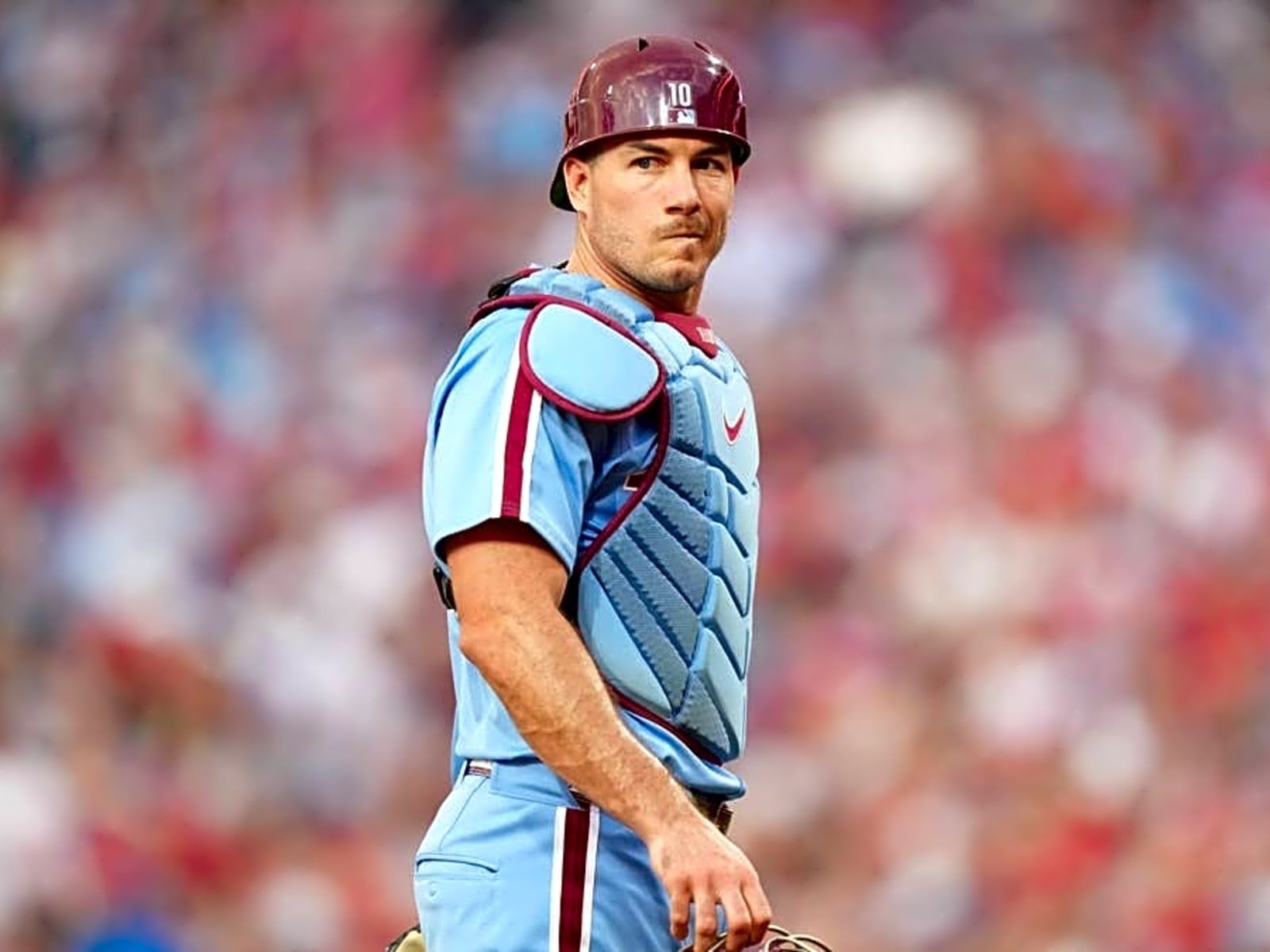 1600x1200 Phillies Announce J.T. Realmuto News After Leaving Braves Game