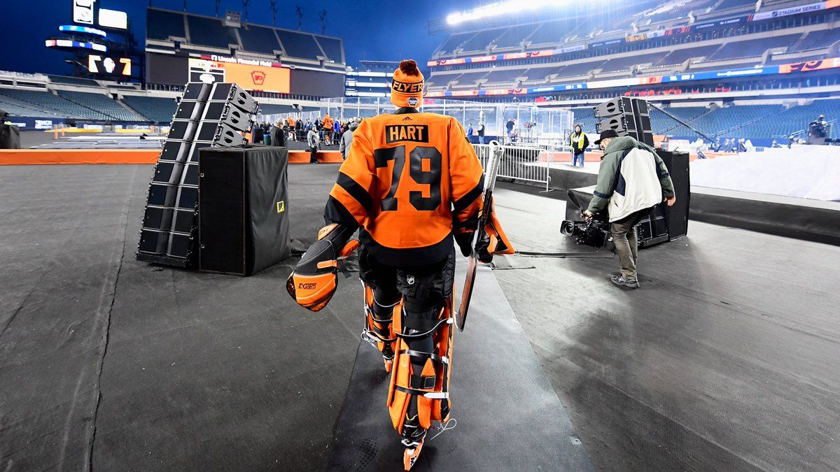 1200x675 Flyers Goaltender Carter Hart Has A Lower Body Injury And Is Expected To Be Out A Minimum Of 10 Days