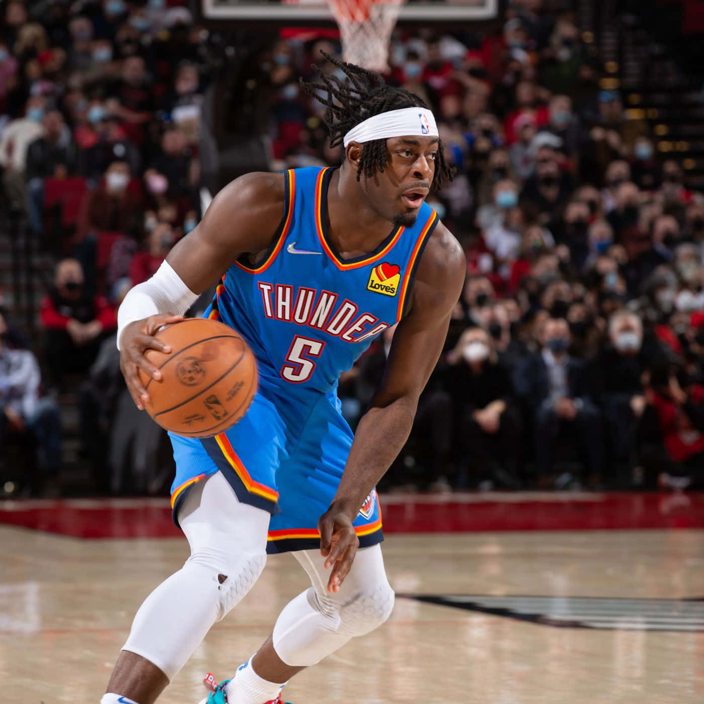1400x1400 Download NBA League No. 5 Luguentz Dort Wallpaper