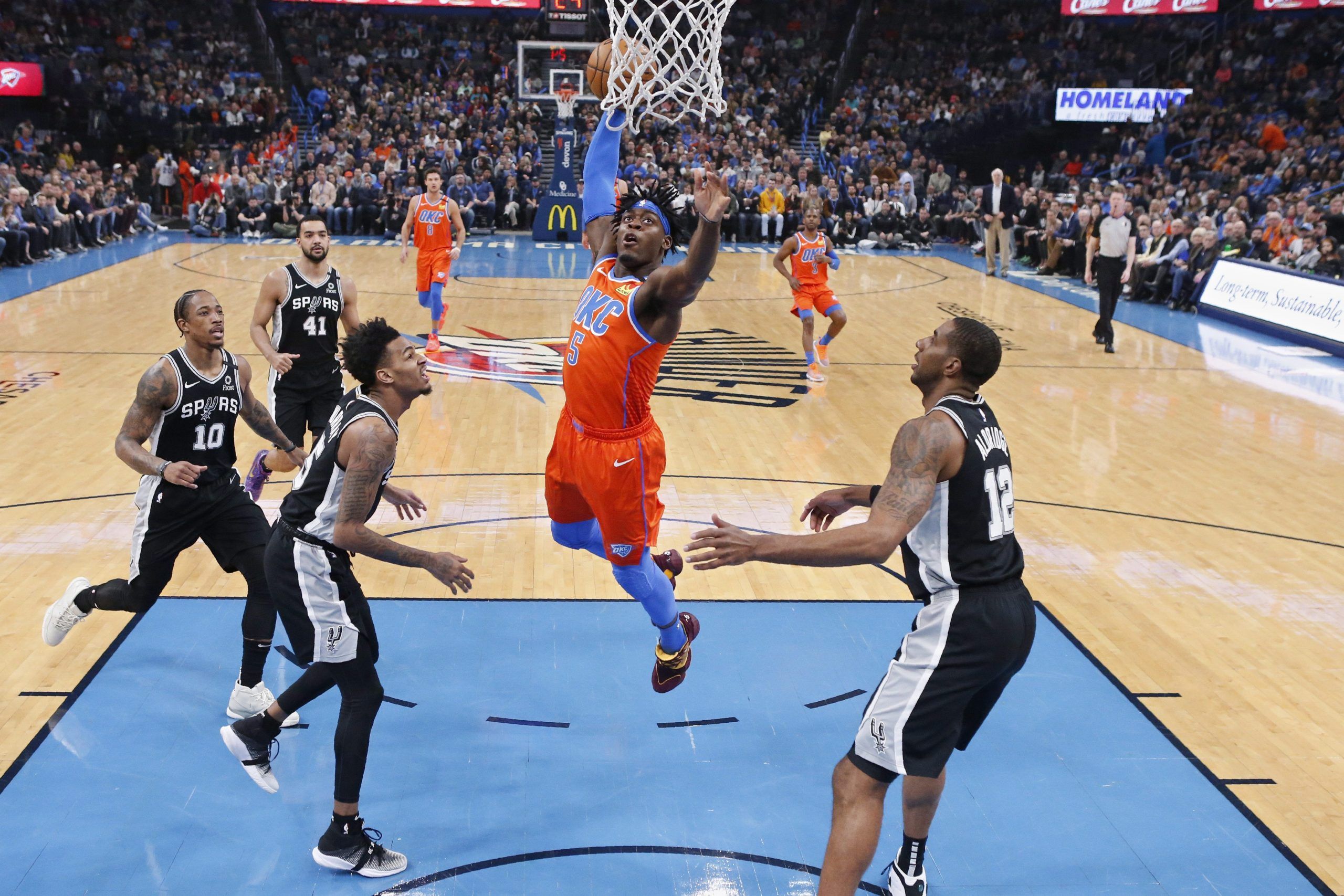 2560x1707 Thunder sign Montreal guard Luguentz Dort to multi year contract
