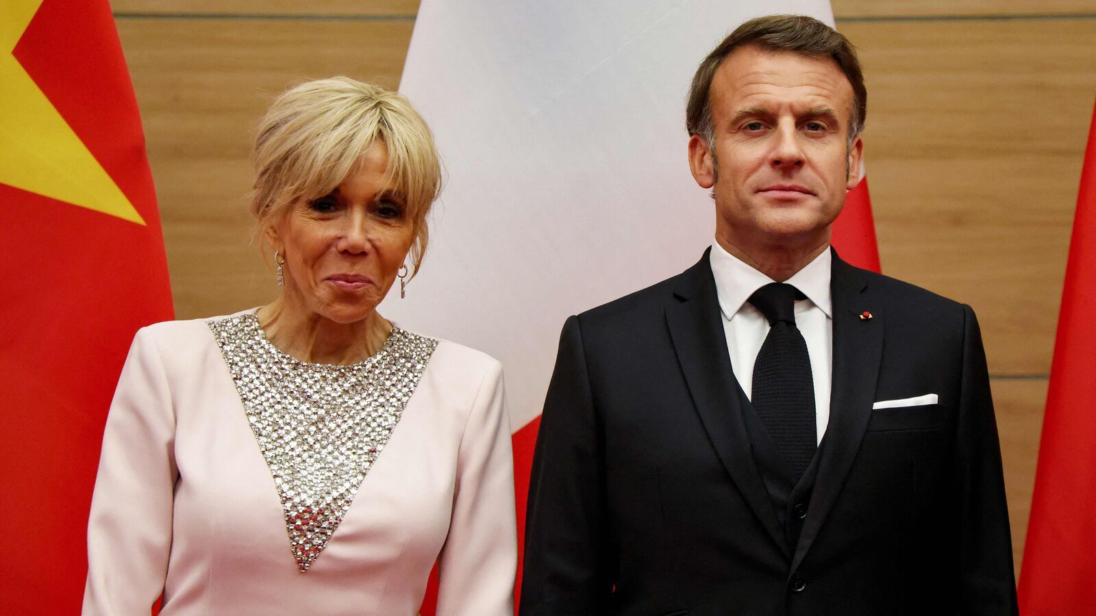 1600x900 Brigitte Macron's Playful Push To Emmanuel Goes Viral: About Their Romance, 25 Year Age Gap, Net Worth
