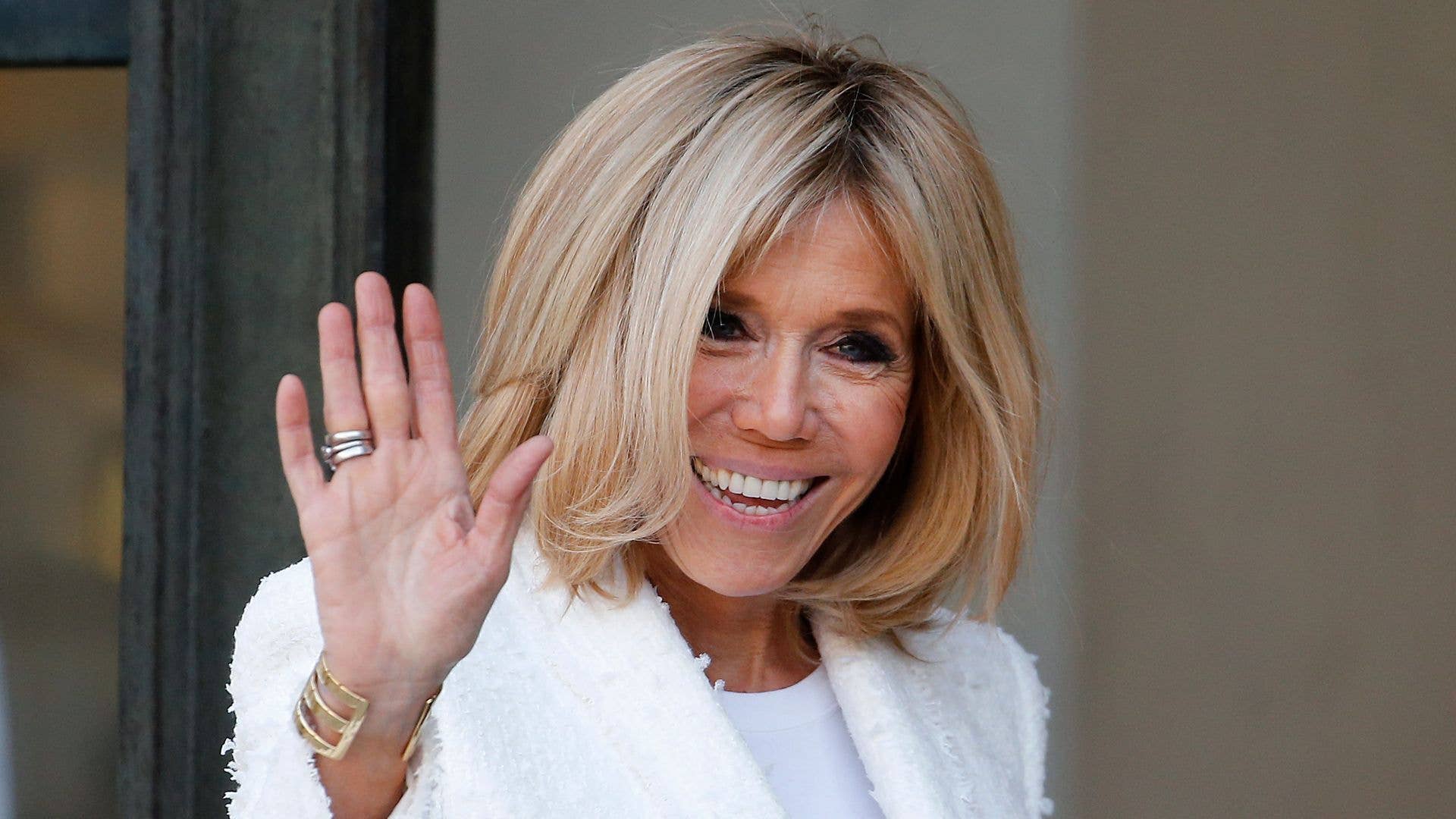 1920x1080 Brigitte Macron channels Princess Diana with Jonathan Anderson's revamped Lady Dior. HELLO!