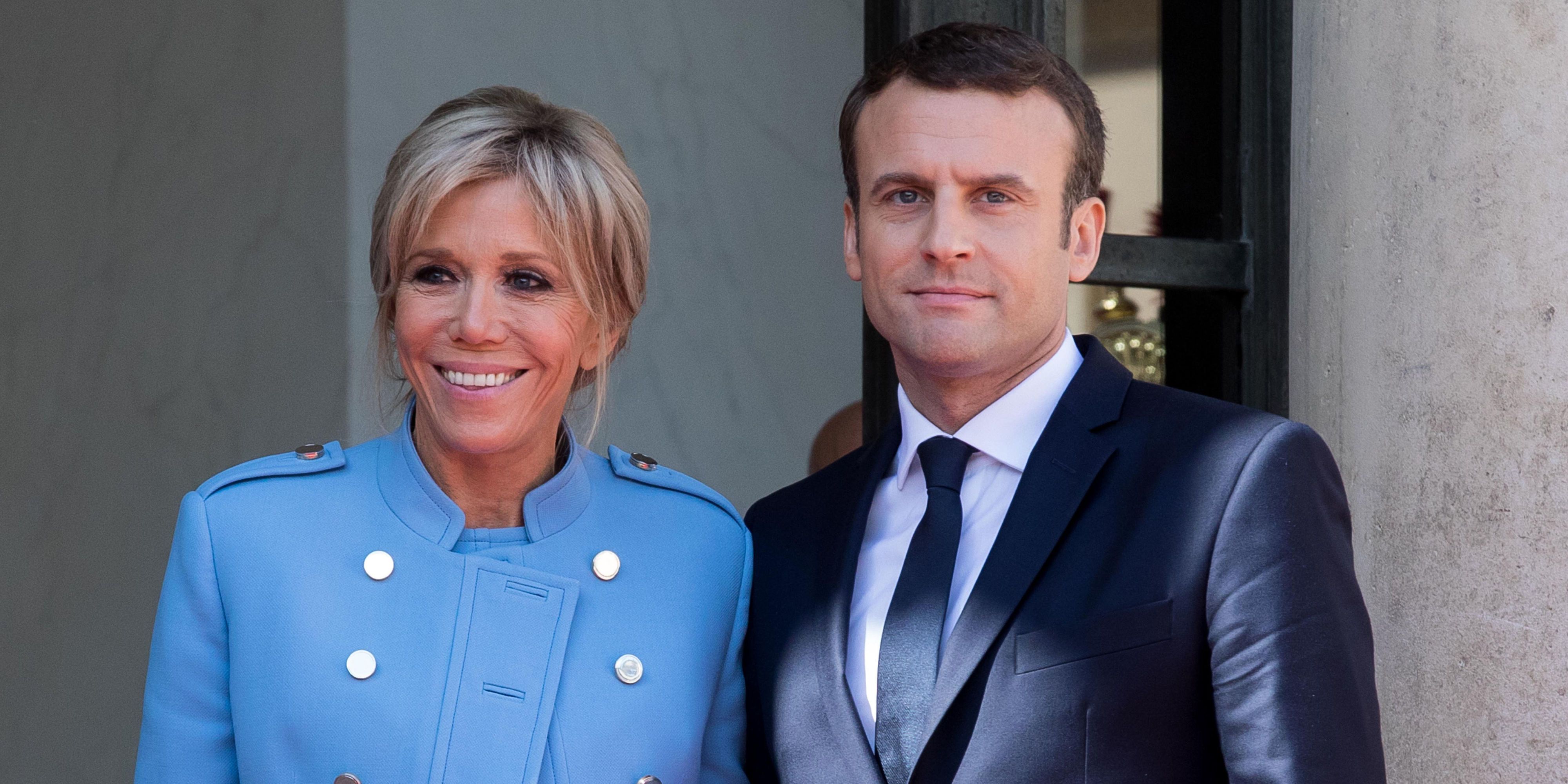 4000x1999 Brigitte Macron Reportedly Spat On When She Began Dating French President Emmanuel Macron