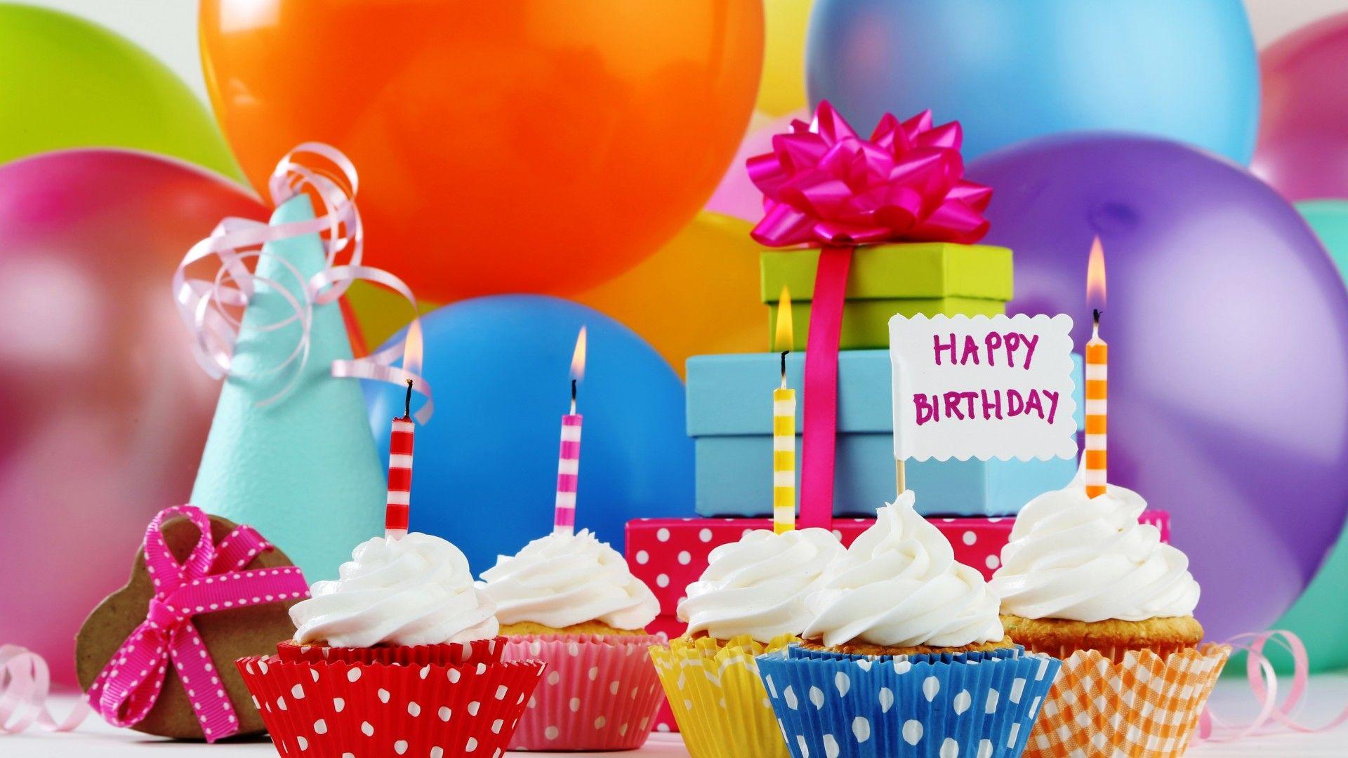 1920x1080 happy birthday cupcake wallpaper background HD wallpaper cool