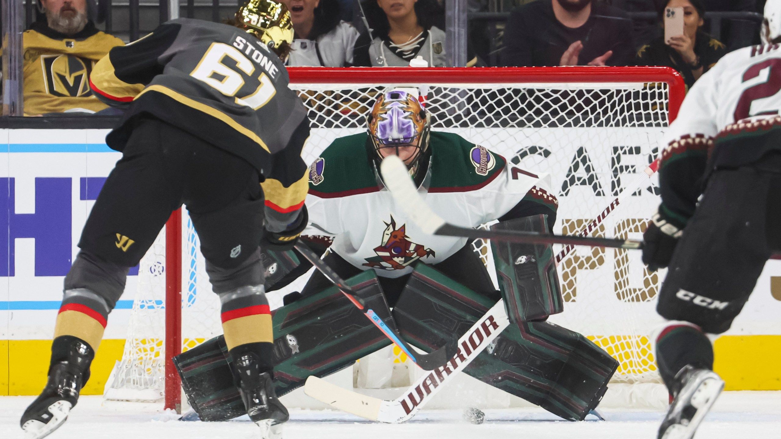 2560x1440 Knights Break Through With 3rd Period Goals In 5 2 Win Over Coyotes