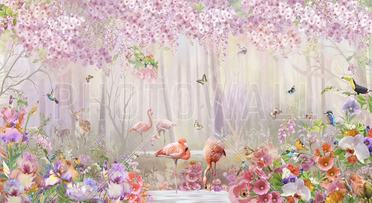 1282x699 Flamingos Paradise