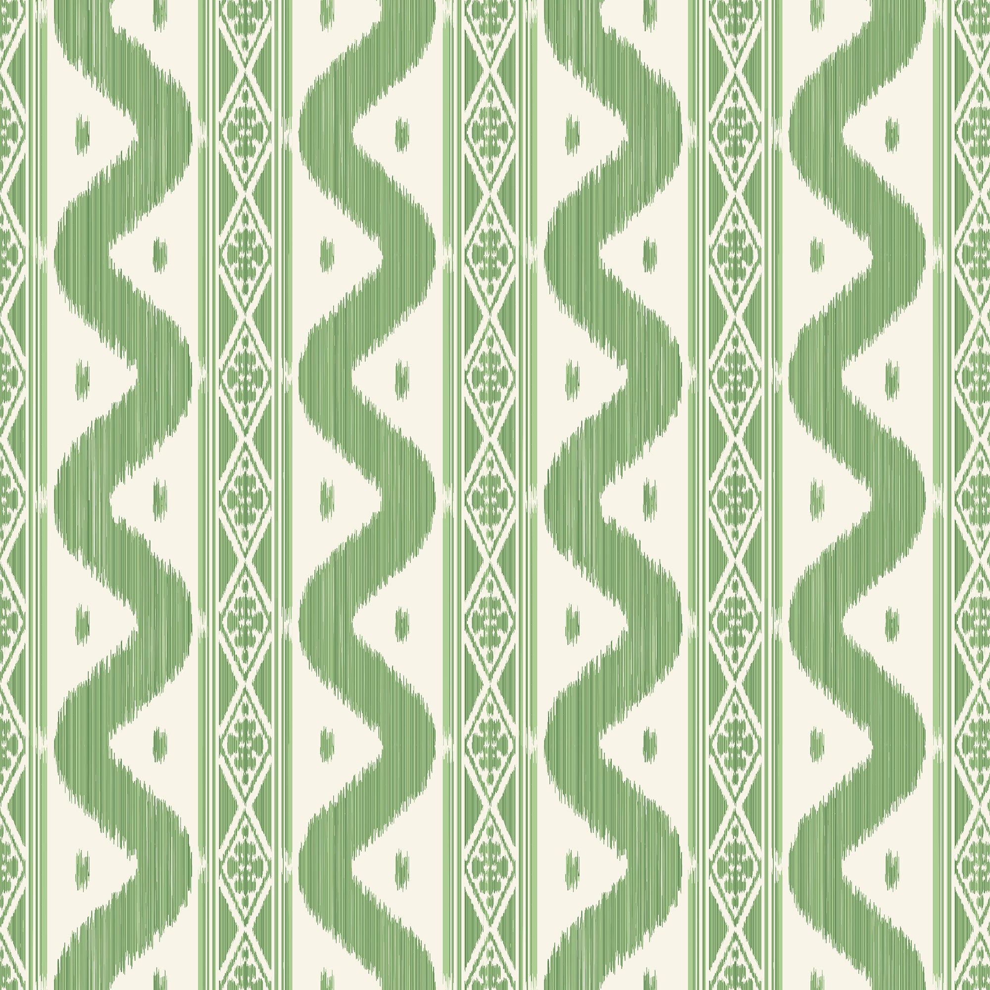 2000x2000 Green Ikat Stripe Wallpaper. Wallpaper. Mrs. Alice