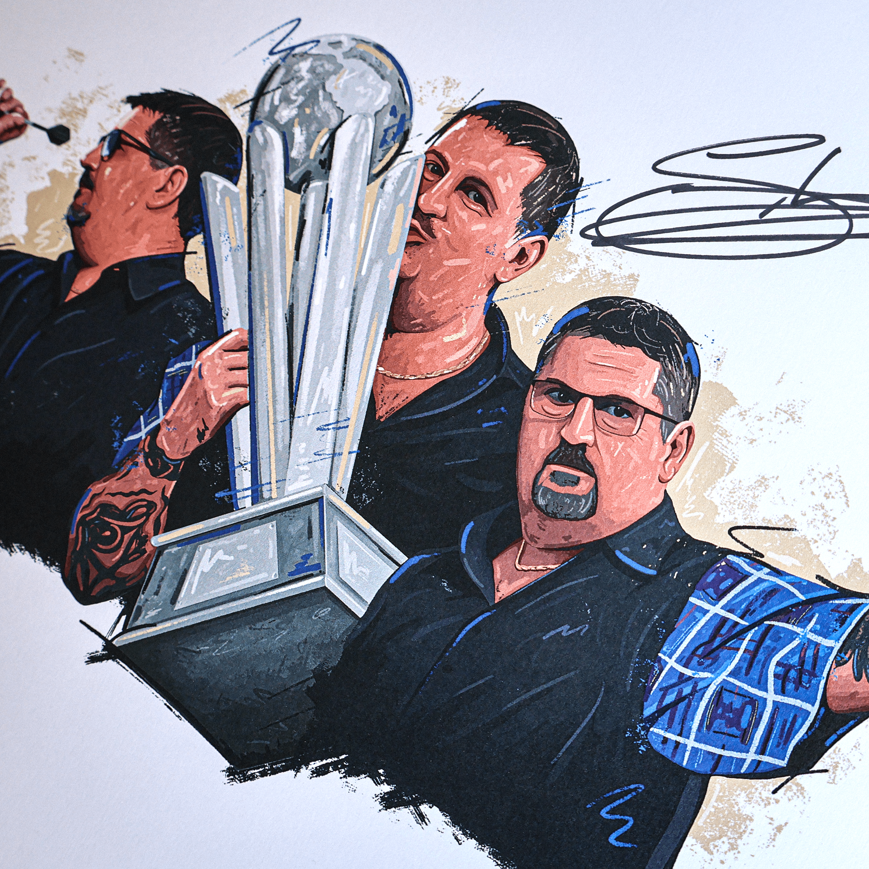 3000x3000 Gary Anderson Legend Edition Signed Art Print