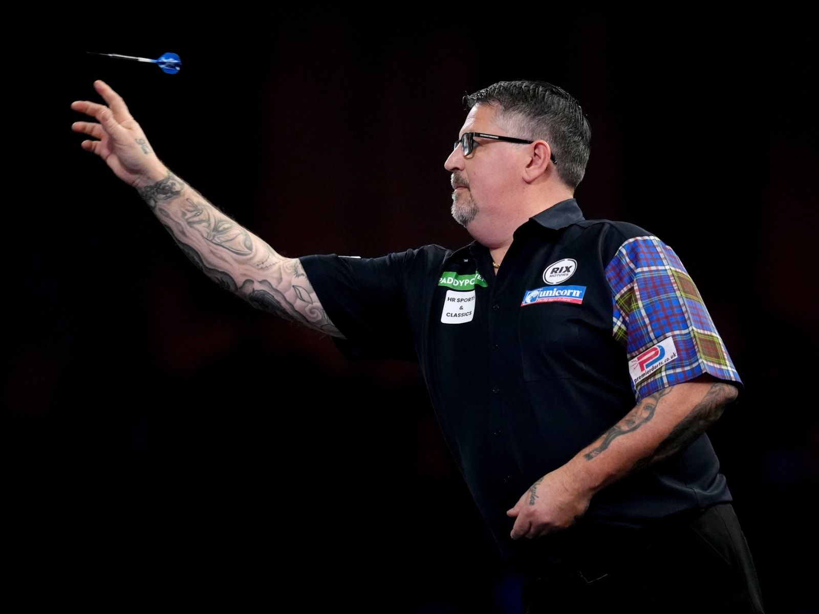 1600x1200 Remarkable consistency: Gary Anderson has only gone three years without a ranking title since his PDC debut in 2009