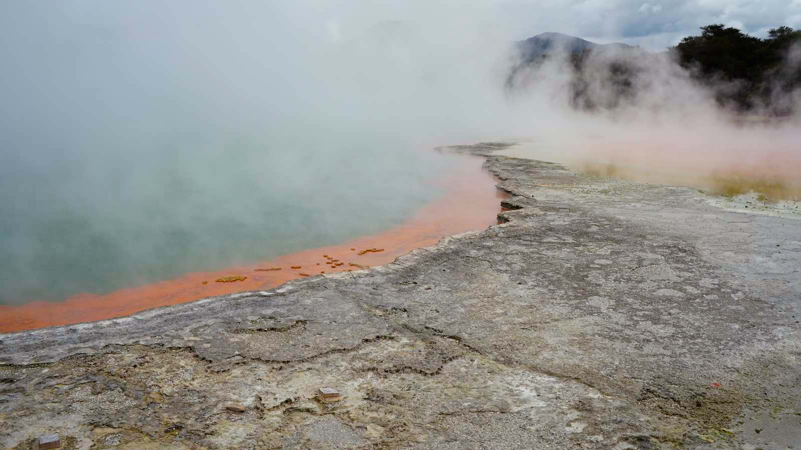 1600x900 Volcanic Landscapes Of Rotorua And Wai O Tapu, New Zealand