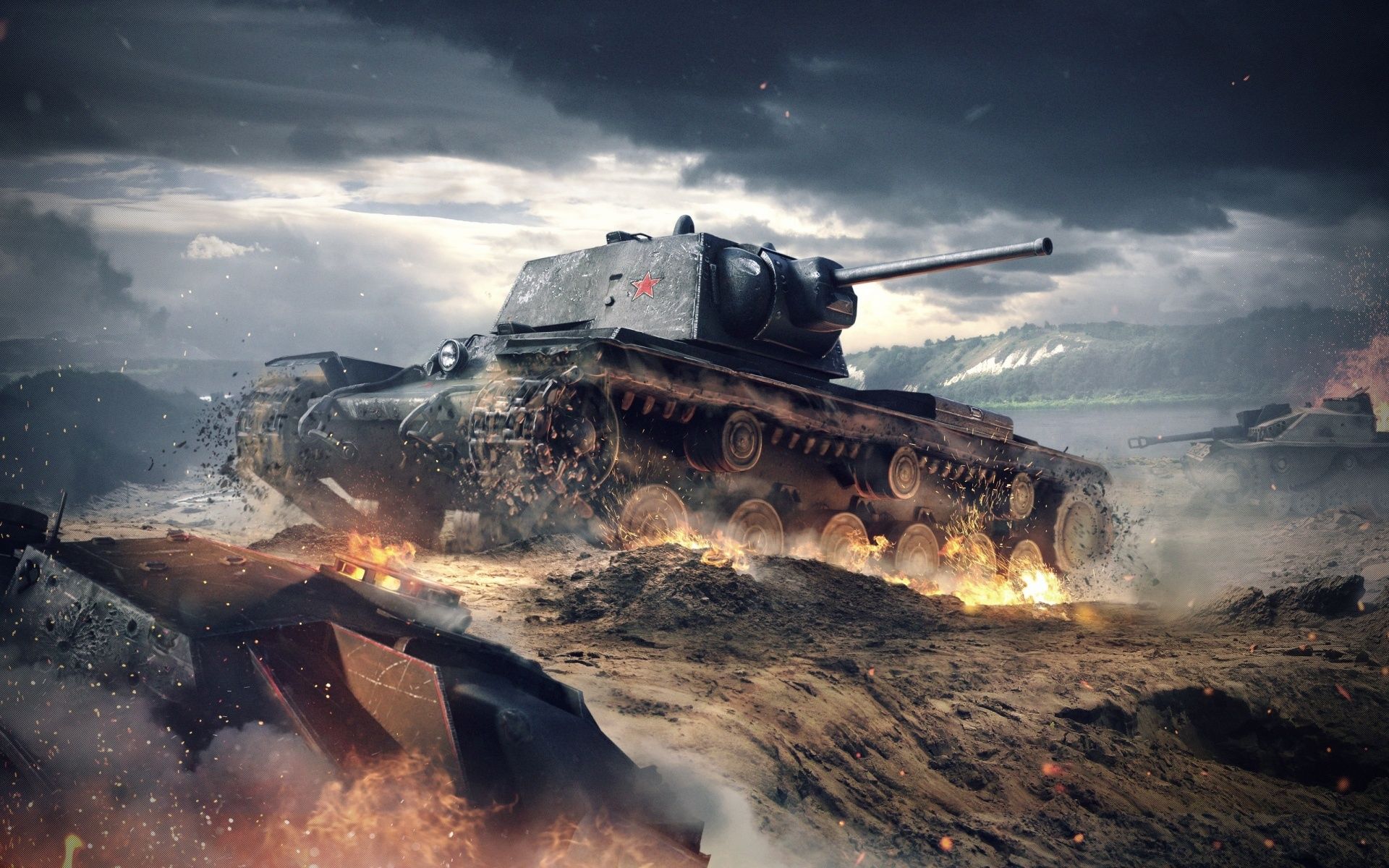 1920x1200 Epic Military Tank HD Wallpaper: Power and Precision on the Battlefieldx1200