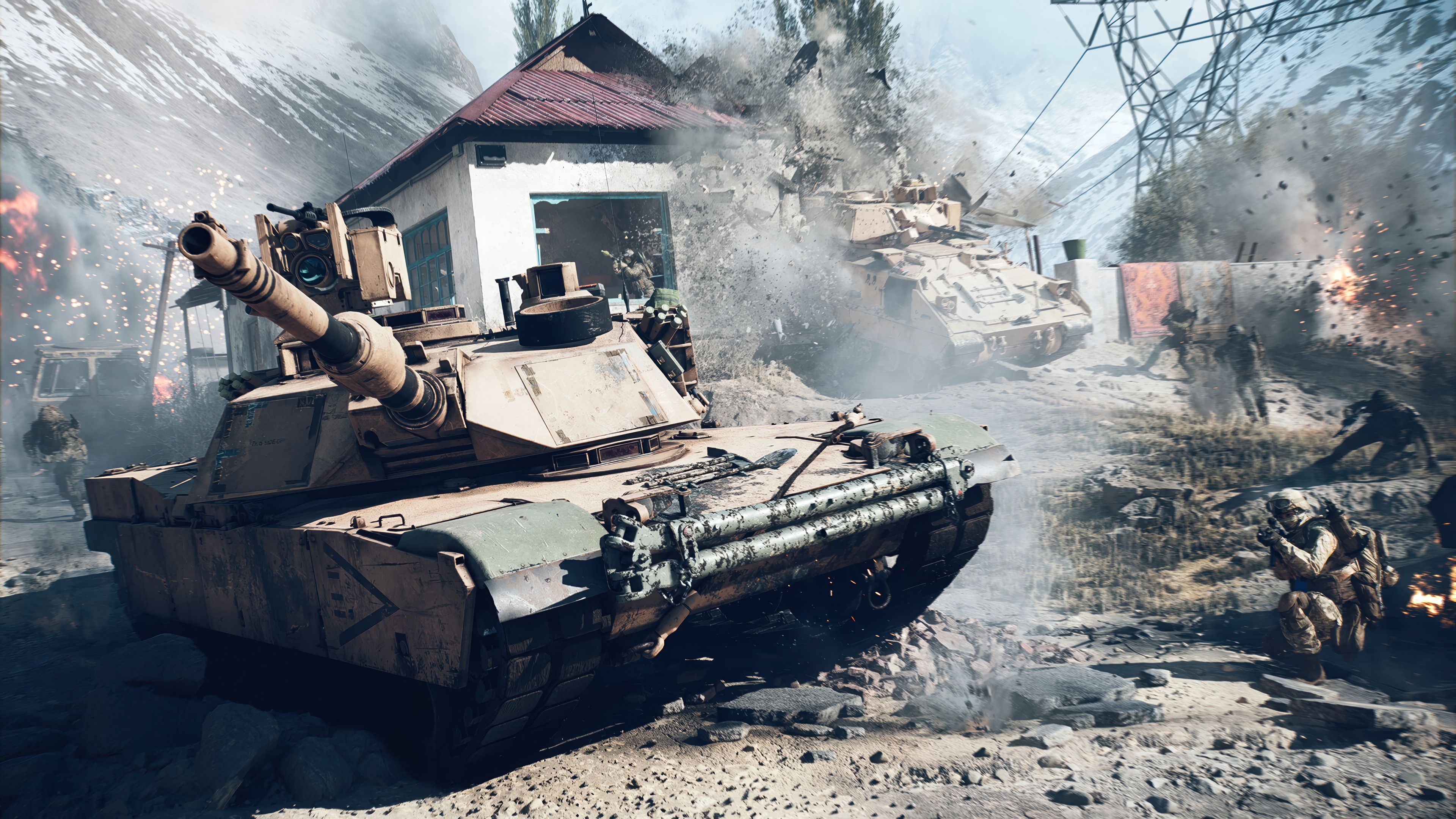 3840x2160 Battlefield 6 Tank Wallpaper 4K HD PC