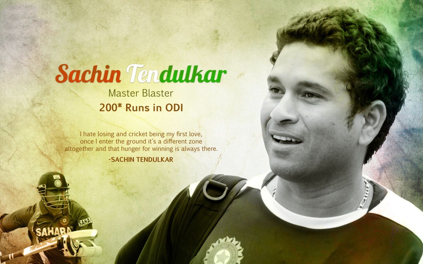 1440x900 Sachin Tendulkar Quotes Wallpaper 10866