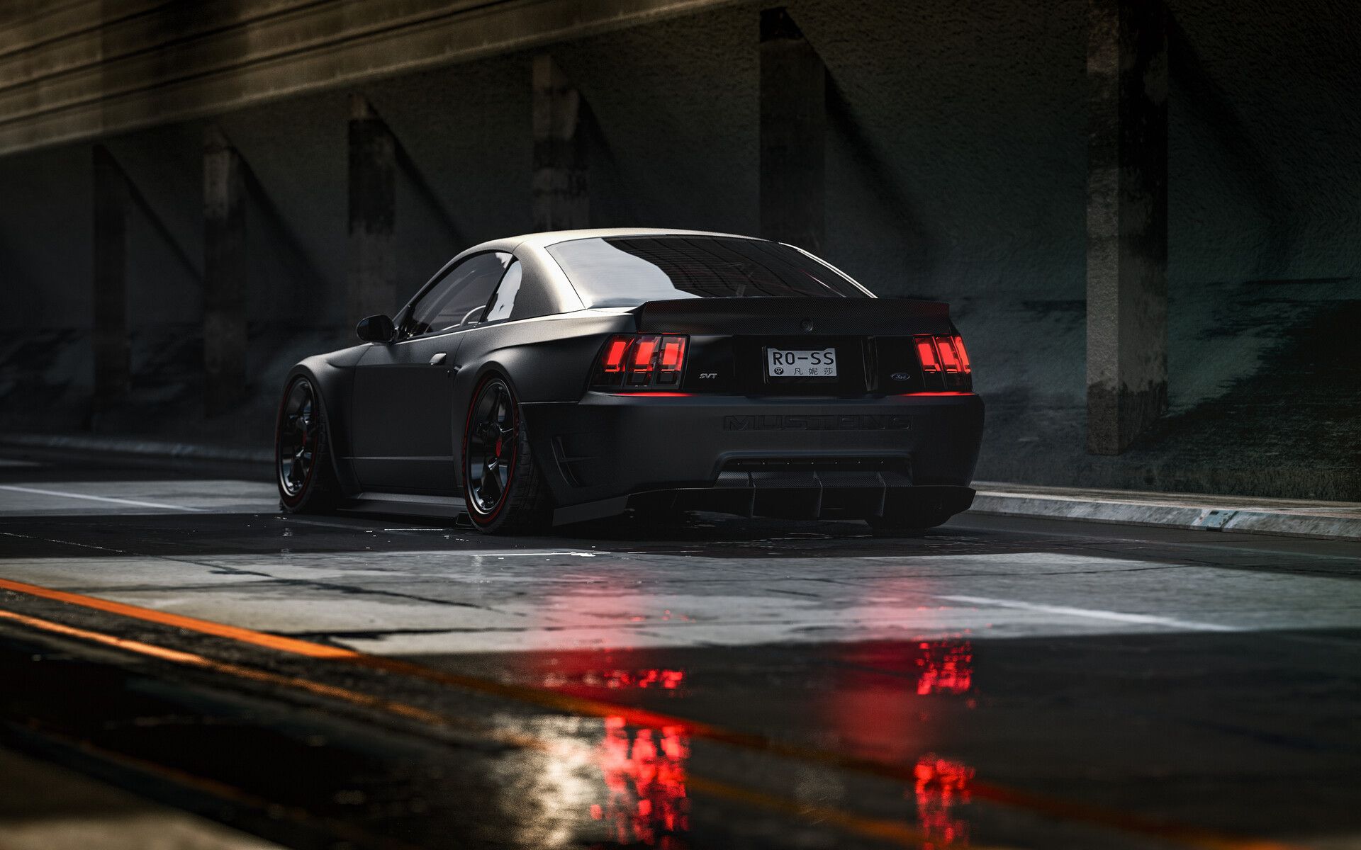1920x1200 Ford Mustang Cobra R SVT SN95