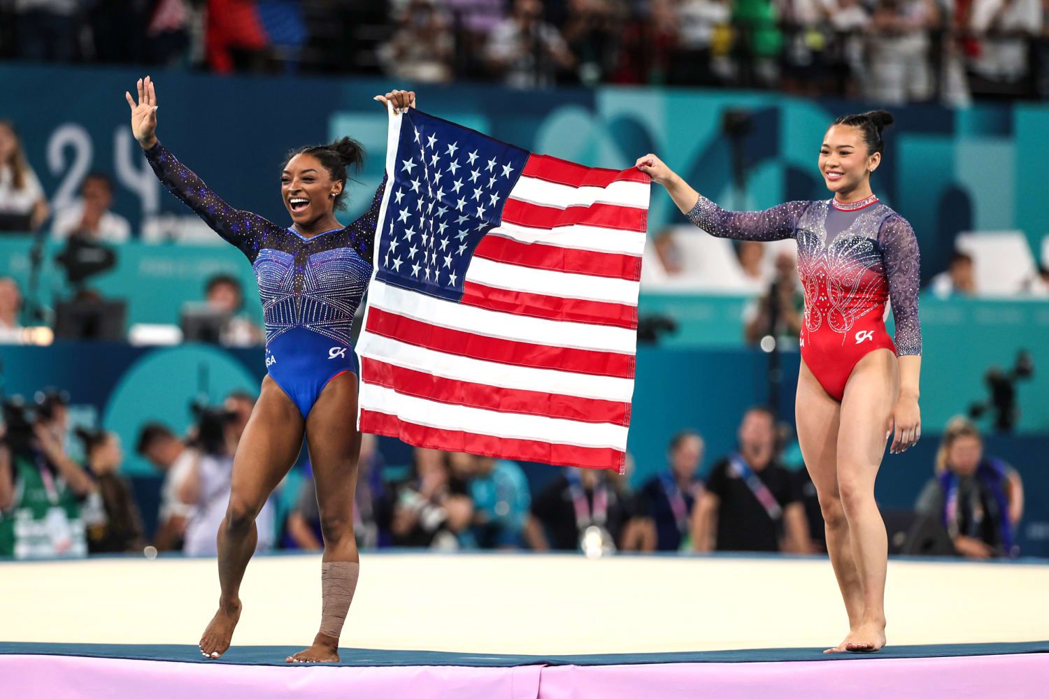 1500x1000 Simone Biles Wins Olympic All Around Individual Gymnastics Gold Medal As Suni Lee Takes Bronze