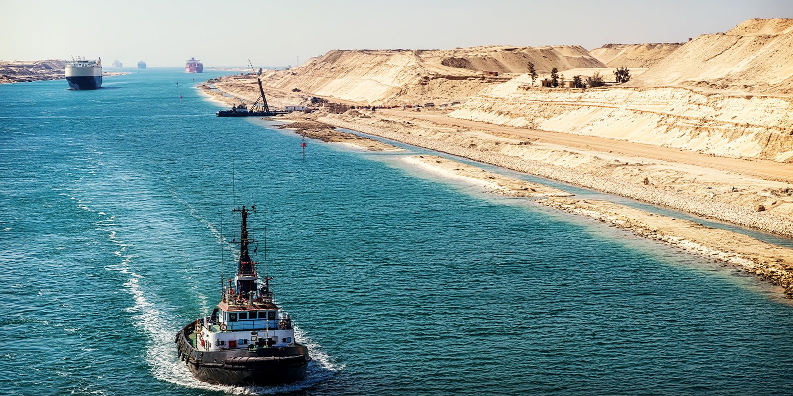 1600x800 Ships Transit the Suez Again as Downstream Impacts Surface