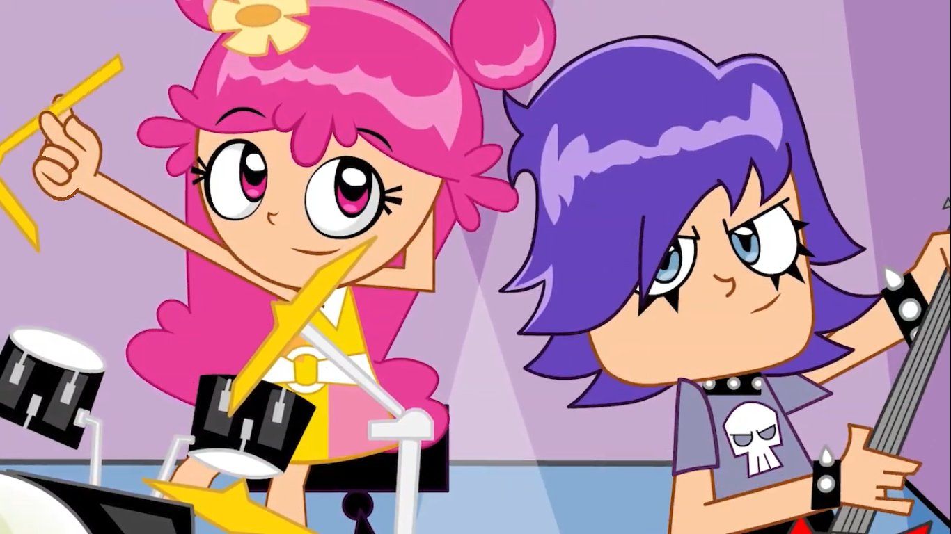 1366x768 Hi Hi Puffy AmiYumi Wallpaper