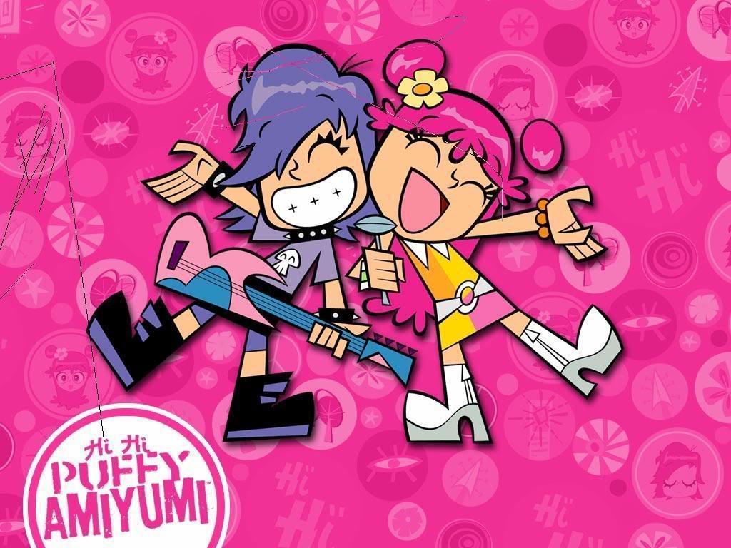 1024x768 Hi Hi Puffy AmiYumi Desktop Wallpaper