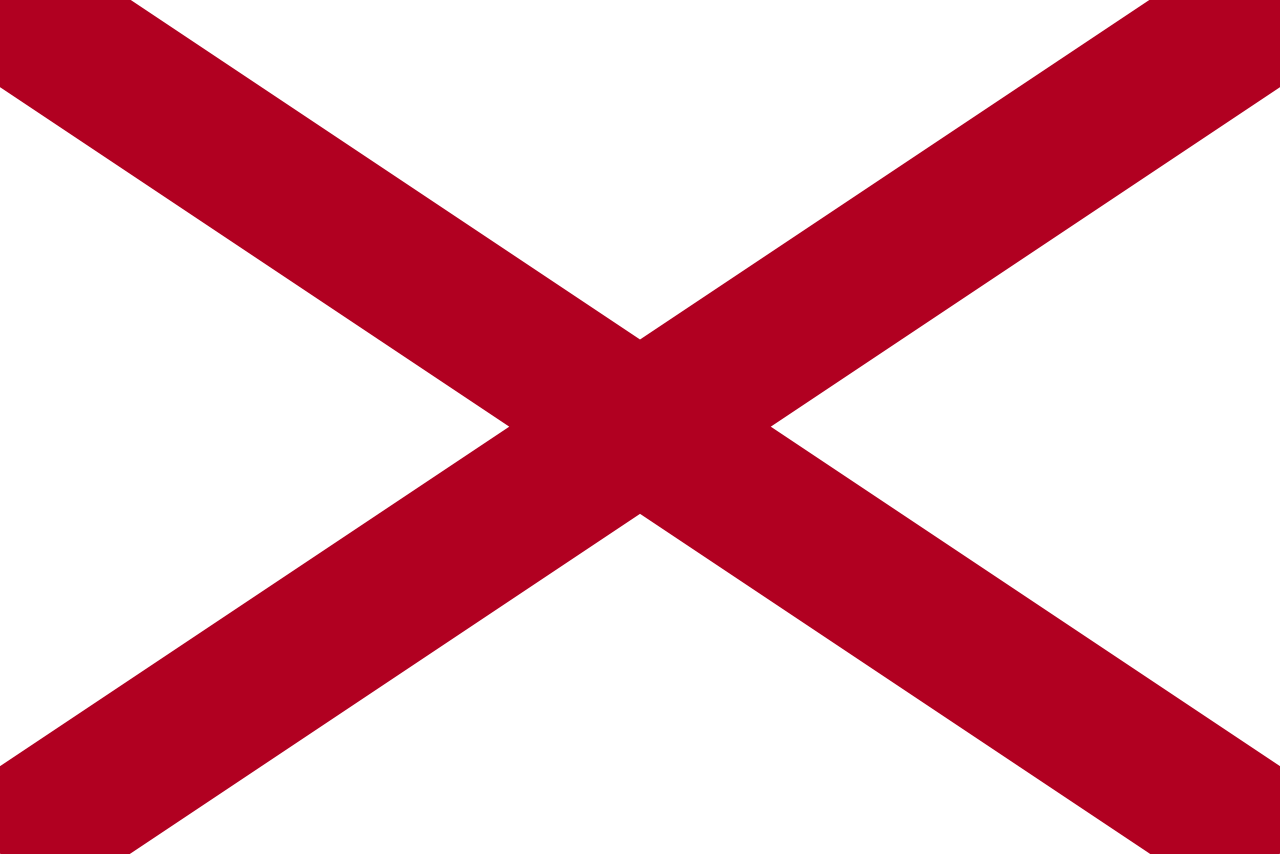 1280x854 Flag of Alabama