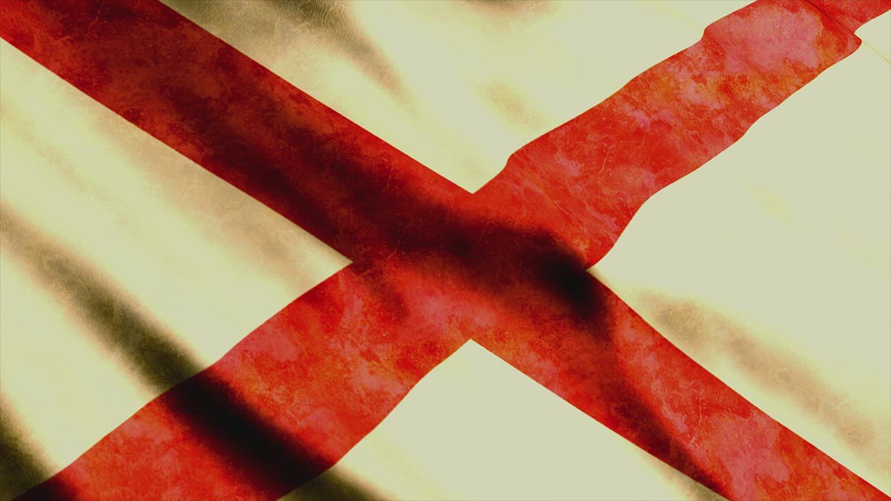 1280x720 Old Alabama State flag