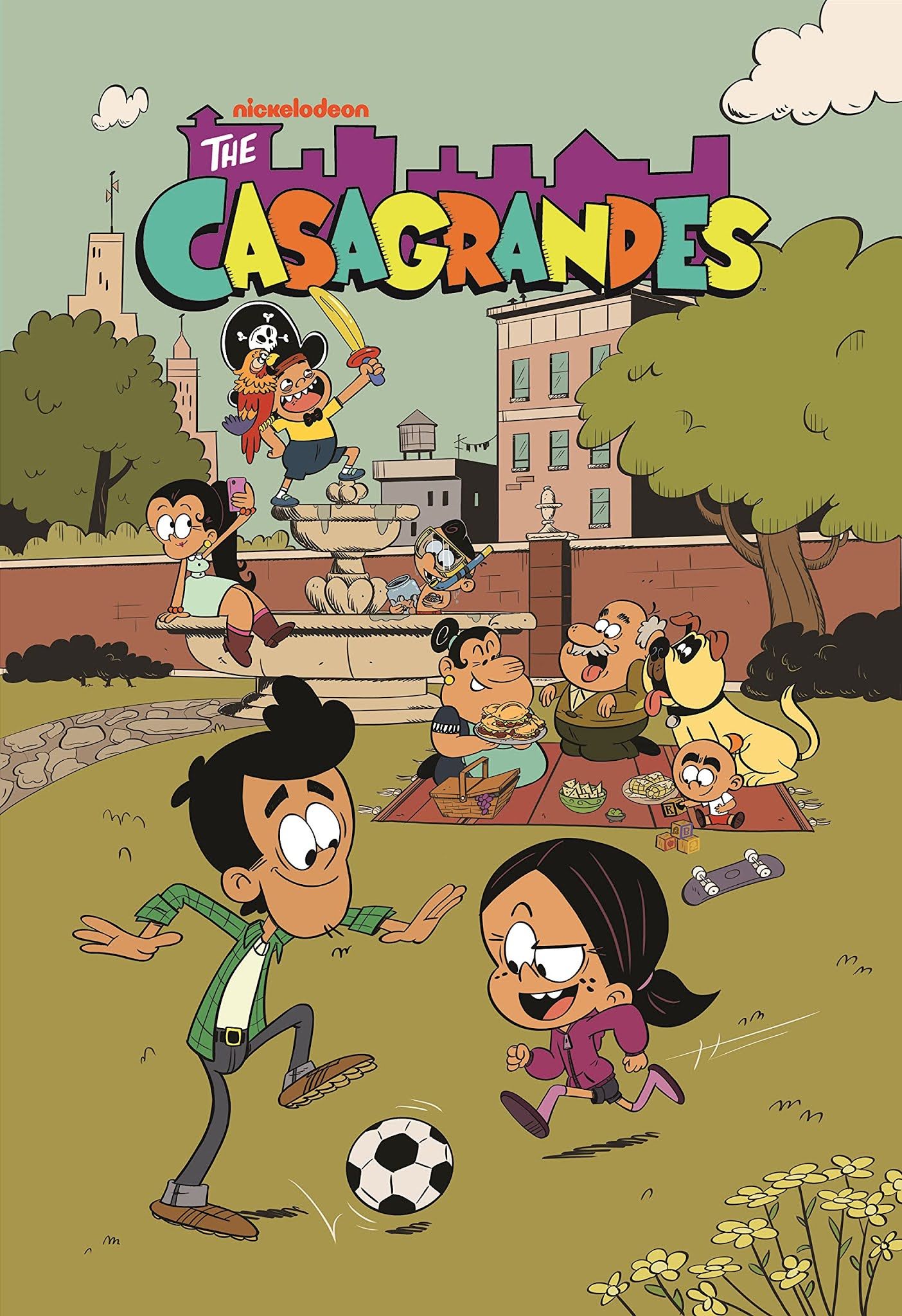 1404x2048 NickALive!: Papercutz to Release 'The Casagrandes ' on Tuesday, February 2022